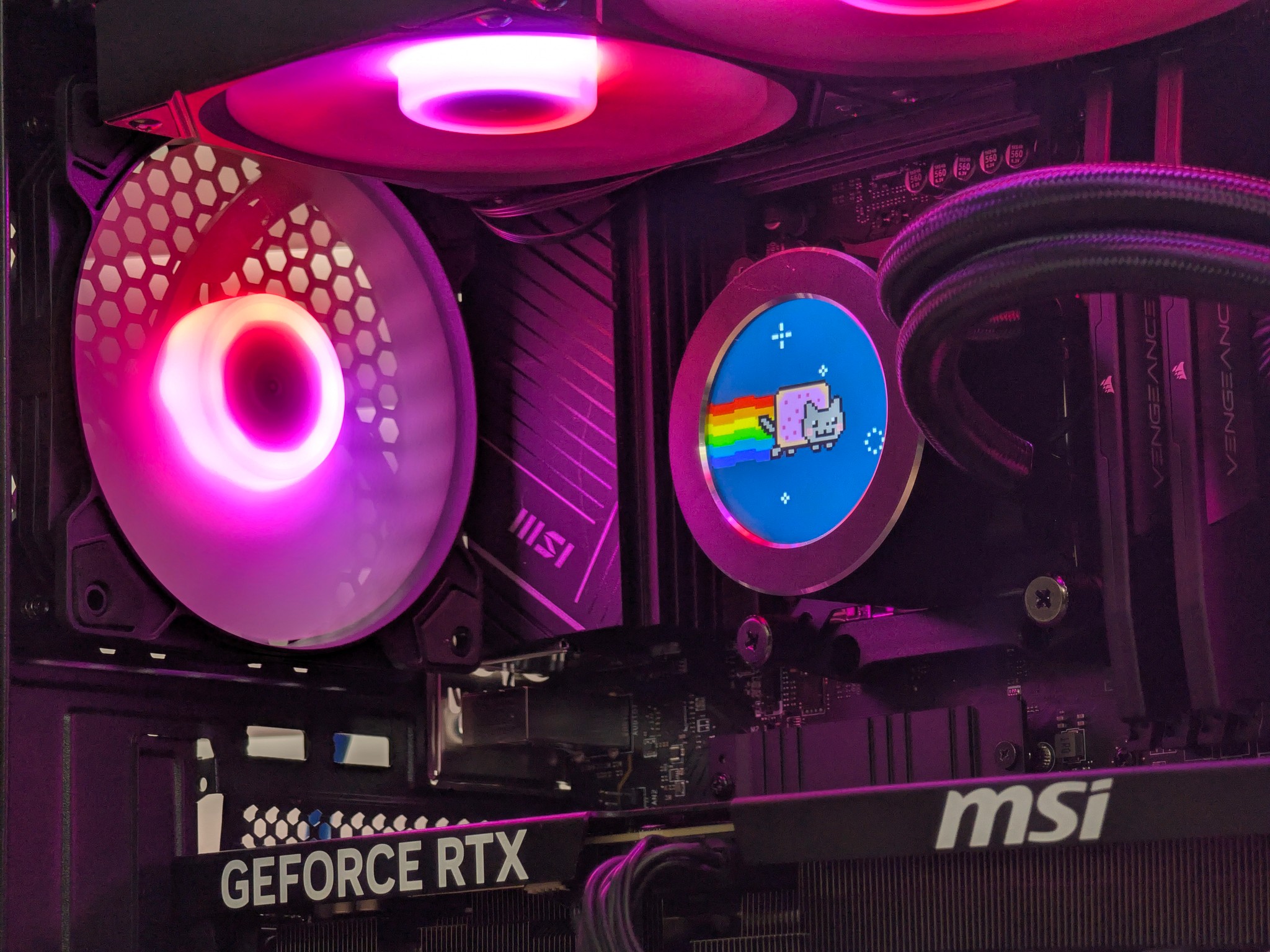 🌈🖤Ryzen 9 7900x | RTX 5070Ti | 32GB DDR5 | 2TB SSD | Gaming PC🖤🌈