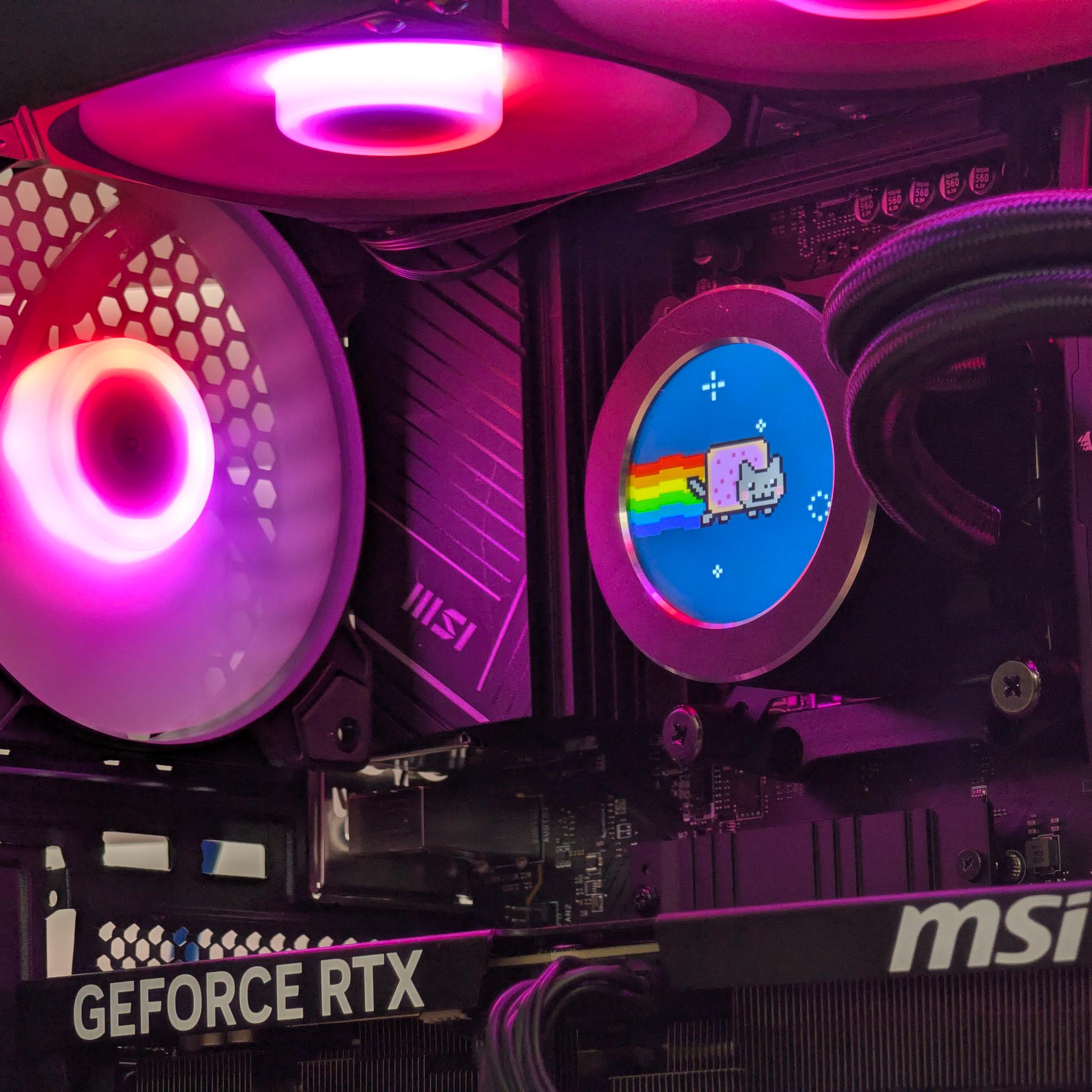🌈🖤Ryzen 9 7900x | RTX 5070Ti | 32GB DDR5 | 2TB SSD | Gaming PC🖤🌈
