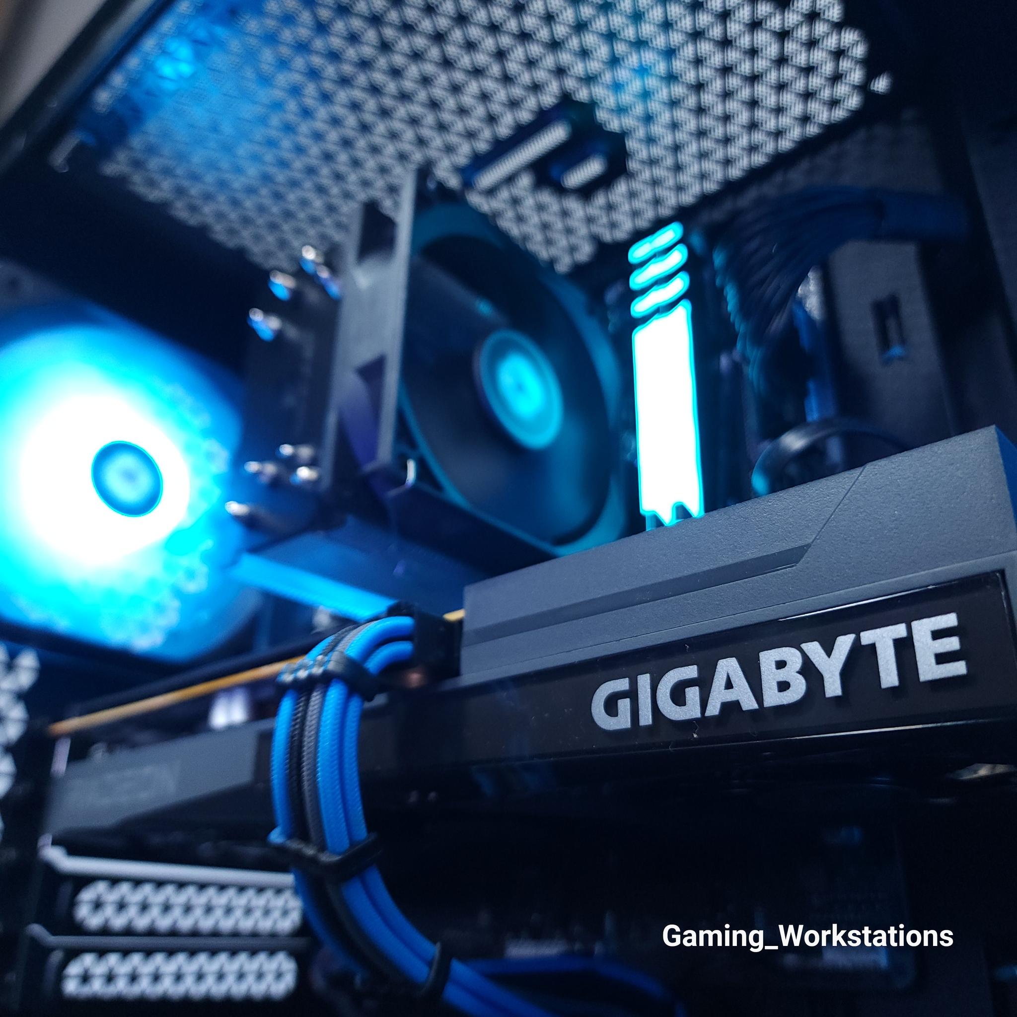 💙🖤1080p Gaming | RX 6600 | Core i3 12100F | 16GB 3200MHz | 1TB NVMe SSD