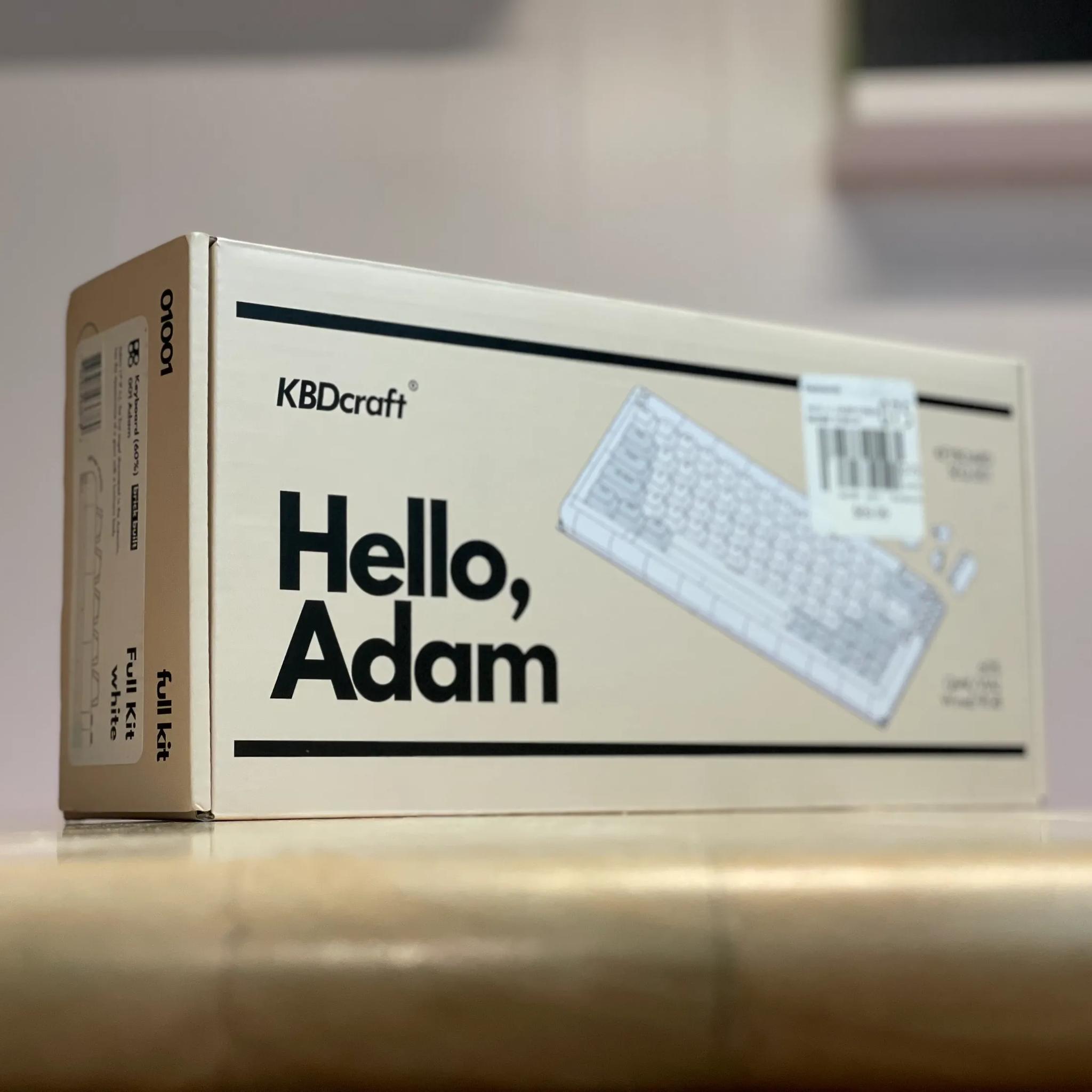 KBD CRAFT Adam 60% Full Keyboard kit (White)