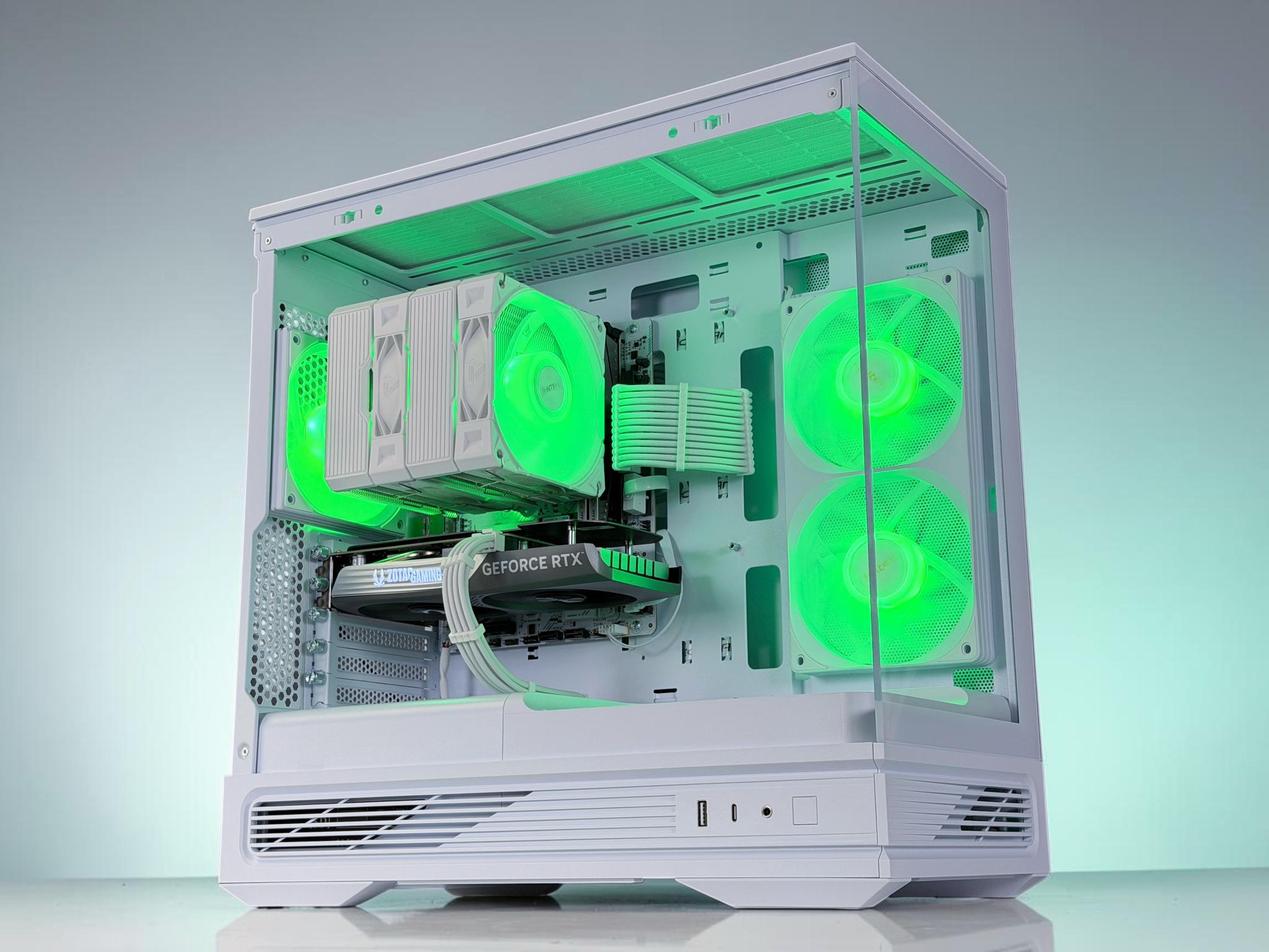 🤍🐼1080P/1440P Value Gaming PC⚪Nvidia RTX 4060 8GB⚪ AMD Ryzen 5 5500 ⚪16GB DDR4⚪1.5TB