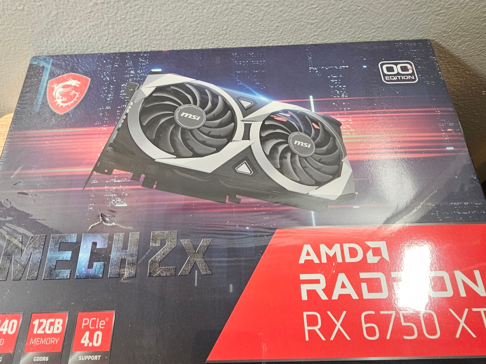 *Brand New** MSI MECH 2X OC Radeon RX 6750 XT