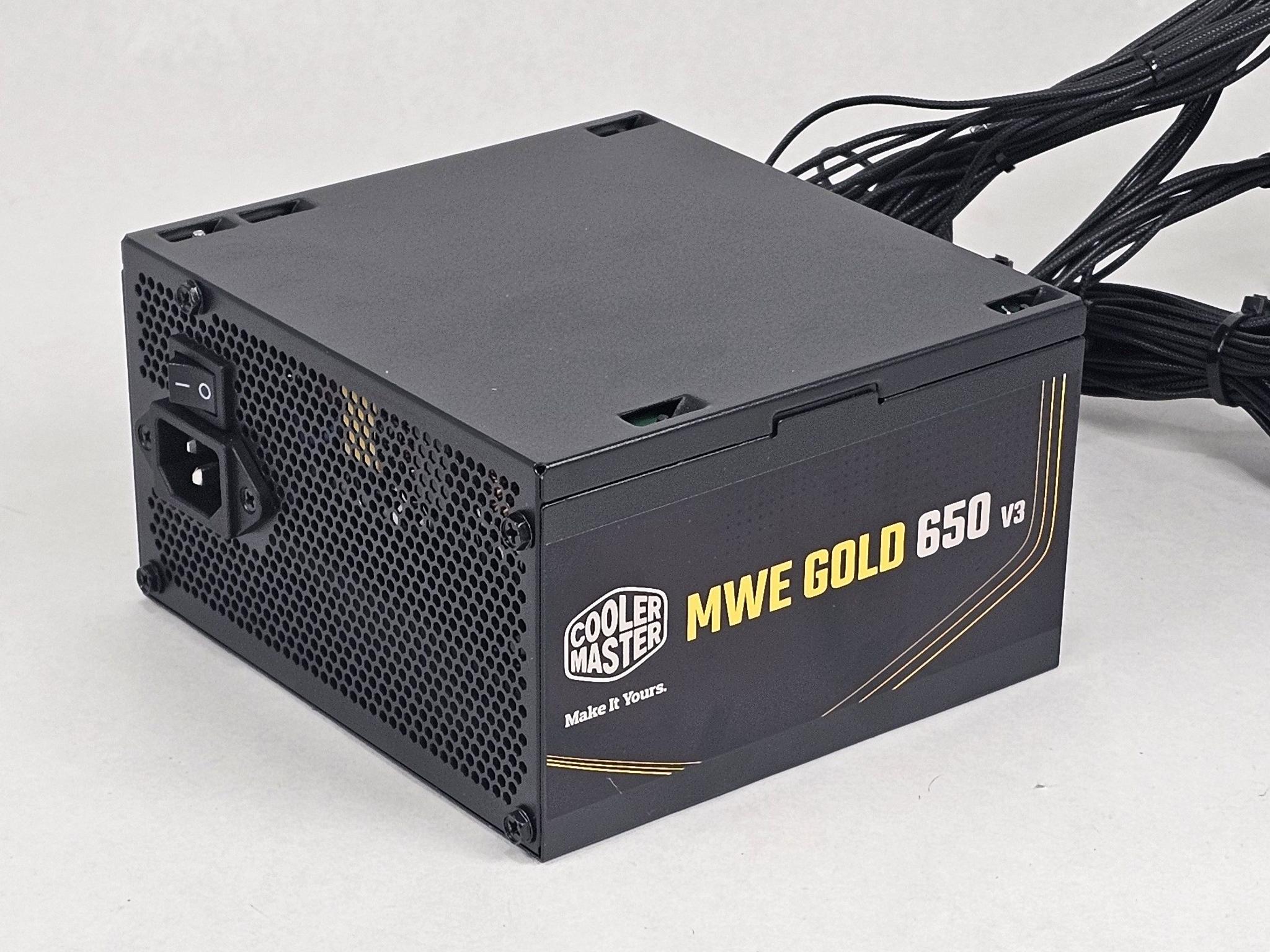 650 Watt PSU Cooler Master MWE Gold 650 V3 Power Supply