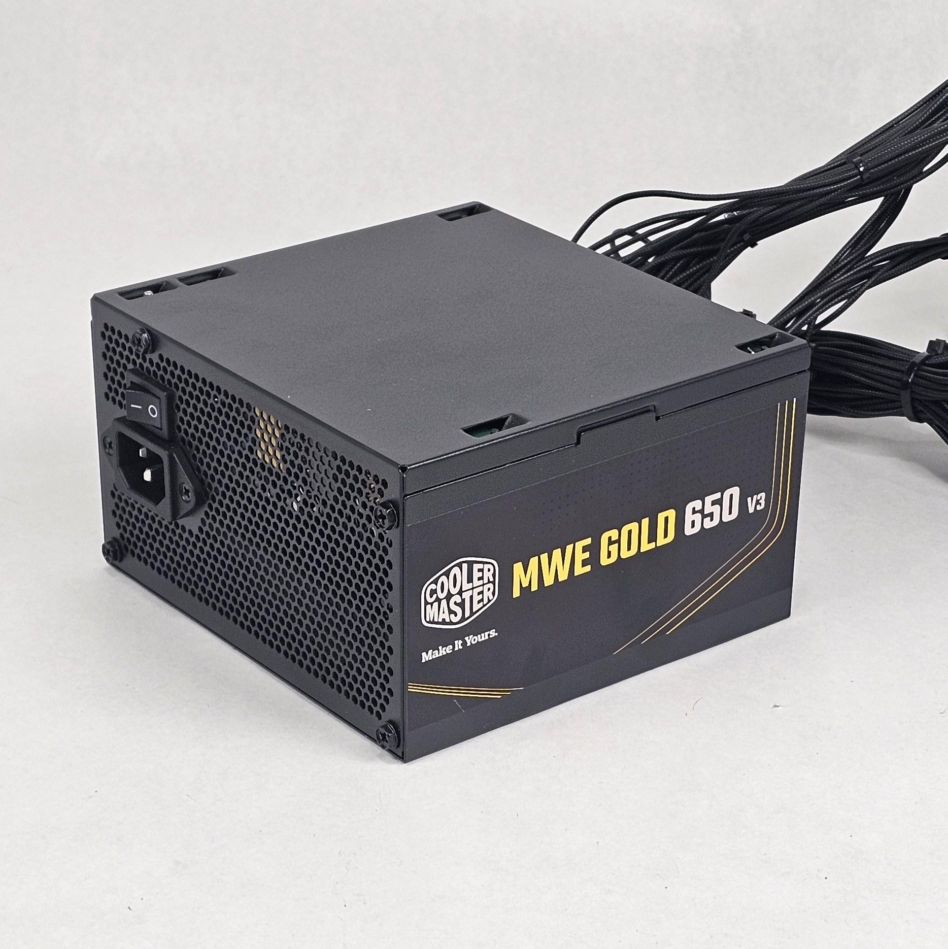 650 Watt PSU Cooler Master MWE Gold 650 V3 Power Supply
