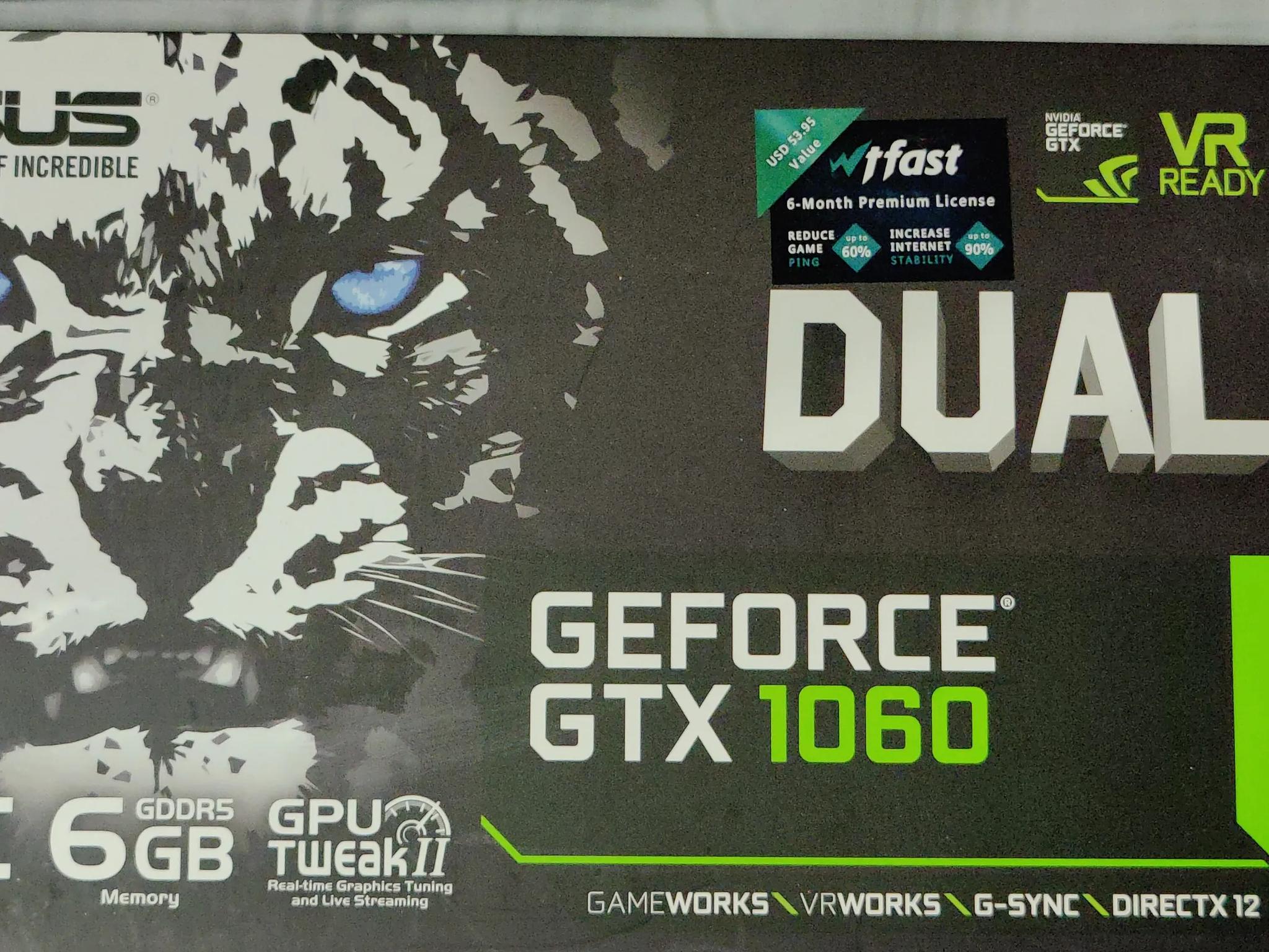 Nvidia 1060 6GB
