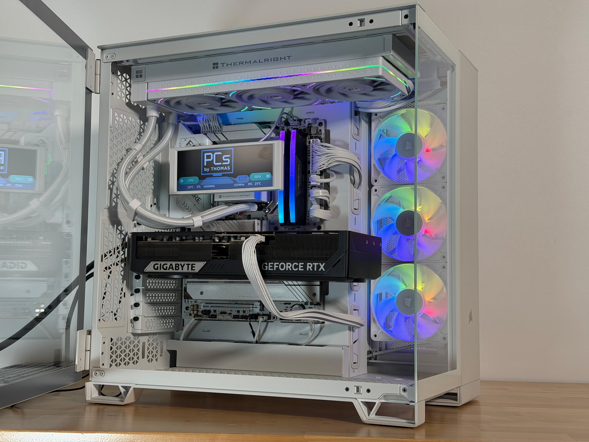 RTX 5090 Ryzen 7 9800x3d Battlestation 96gb DDR5 4TB NVME