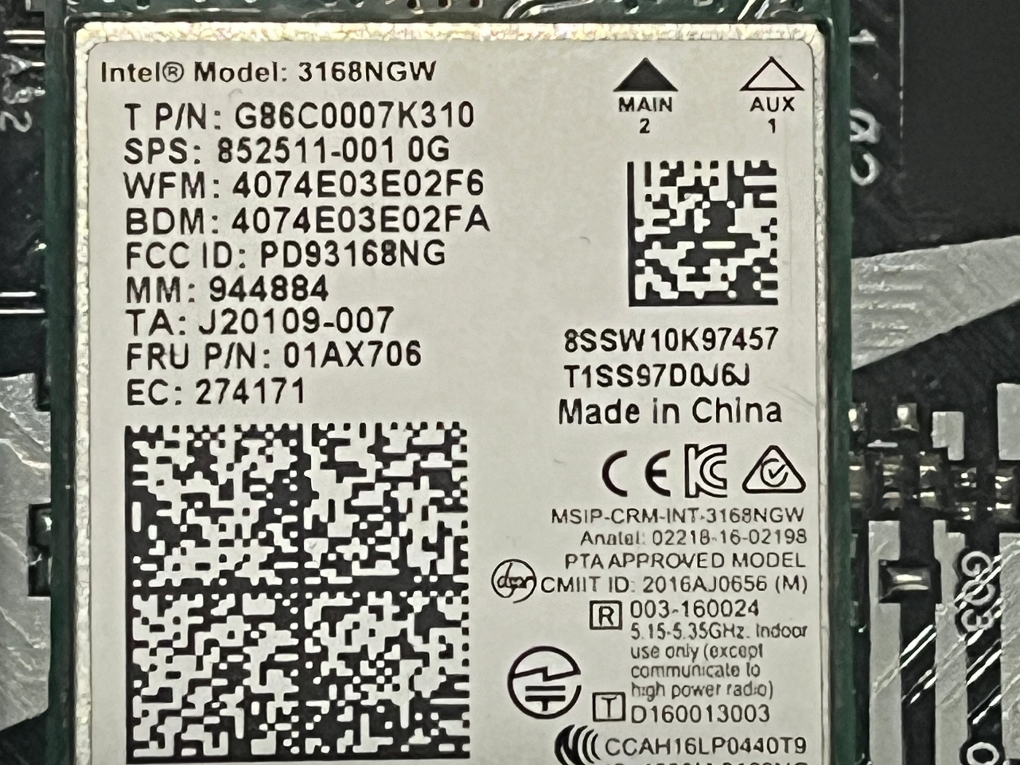 ASRock B365M IB-R Motherboard with Intel i5 9400F 2.9 Ghz CPU and 64 GB of DDR4 2666 Crucial Ram