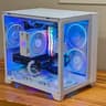 ❄️ Ryzen 5 7600X + RX 9060 XT 16GB Gaming PC | 1440p Value King | White ARGB Build