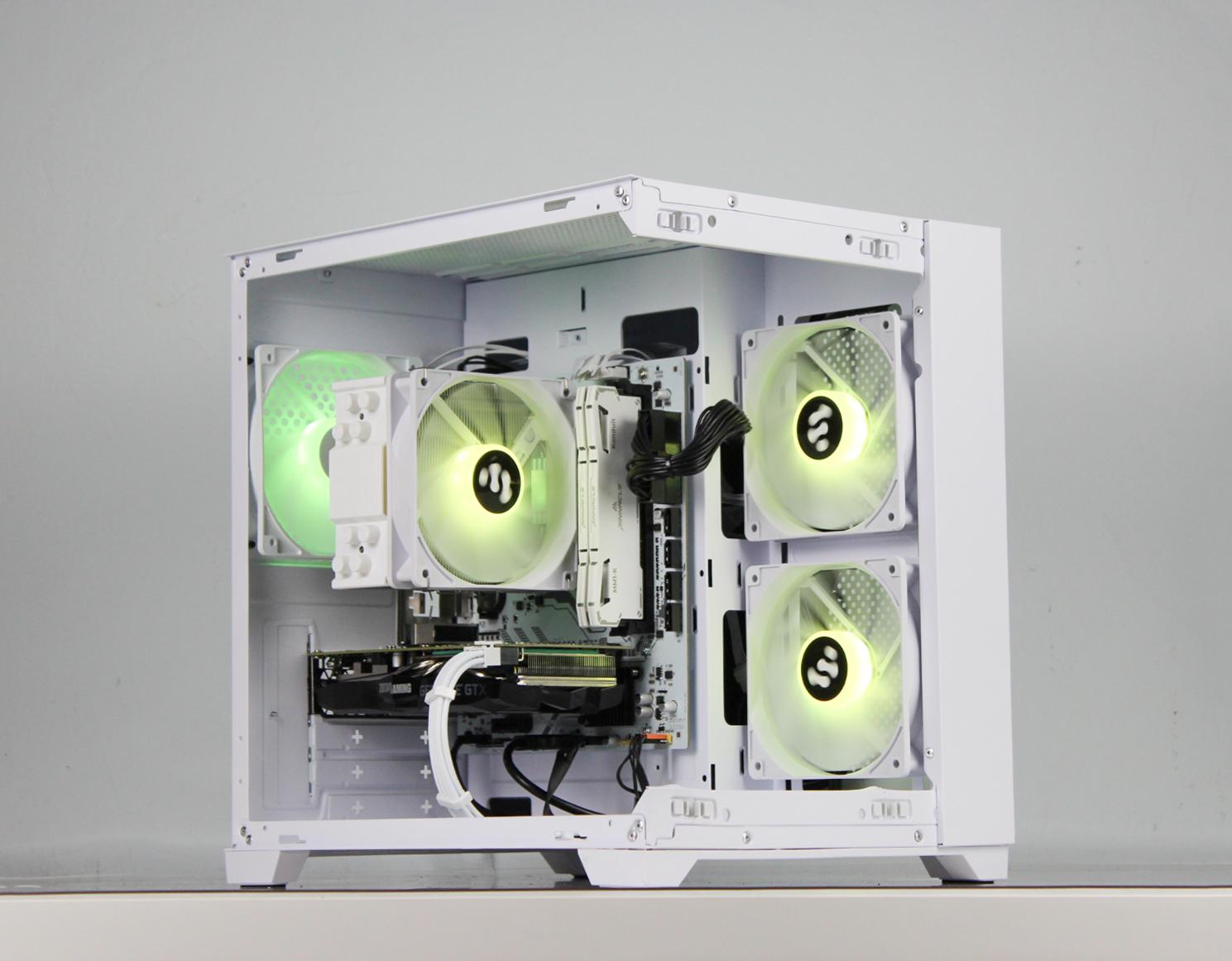 🧊White Gaming PC | GTX 1660 Super | Ryzen 5 2600 | 500GB SSD | 16GB RAM | 🧊