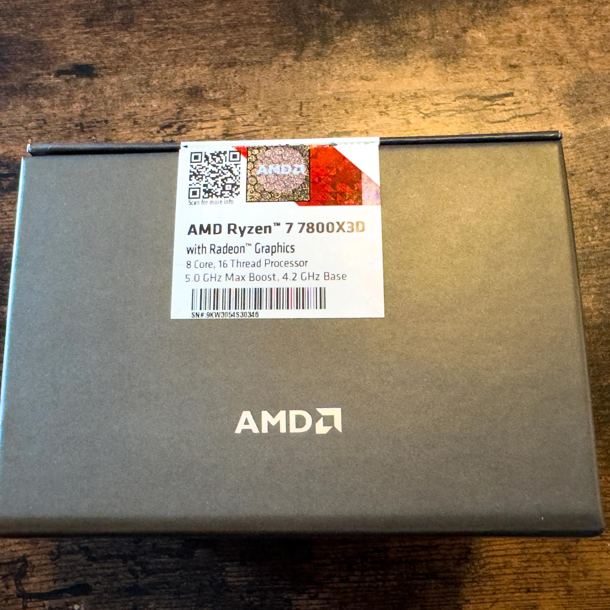 AMD Ryzen 7 7800X3D