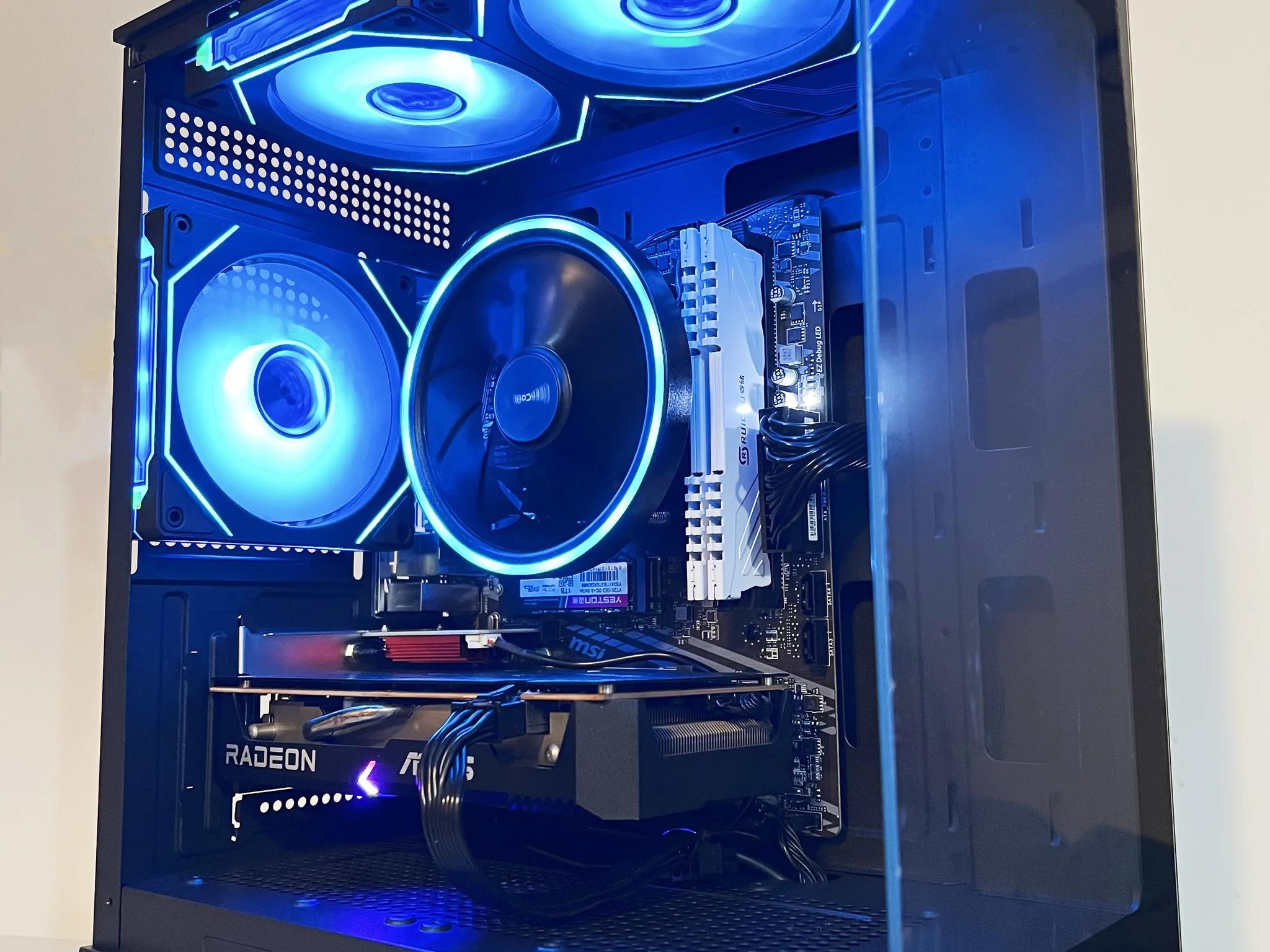 *For Sale* R5-4500 | RX6500XT | 1TB M.2 | 16GB RAM | WIFI|ARGB Fans - DepxTech Pre-Built PC