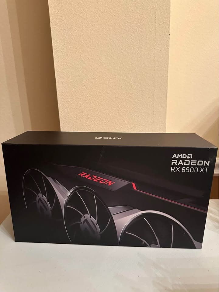 AMD RX 6900 XT Reference card in excellent condition with original box