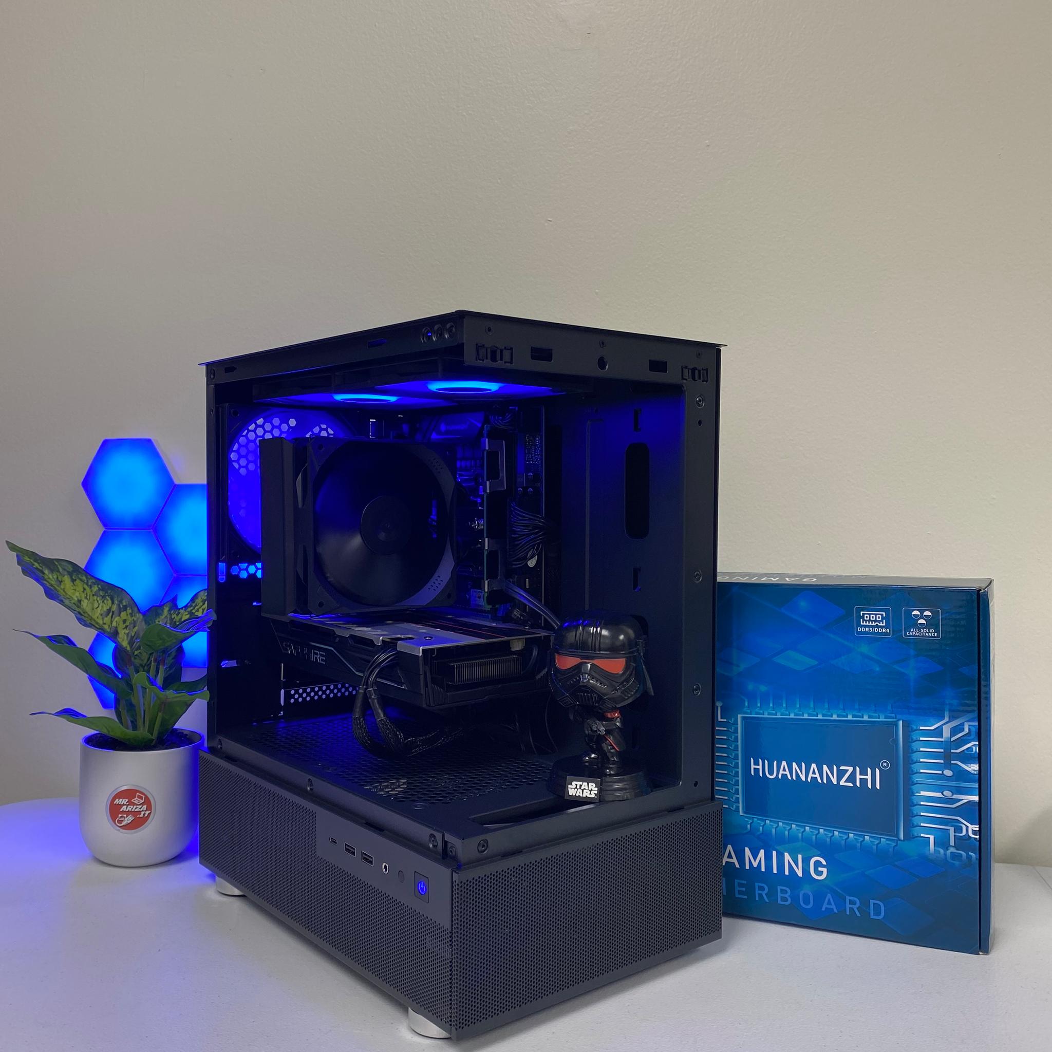 RX 580 - Xeon (12 Cores - 24 Threads) -🌟 "Black Edition Gaming Rig" 🌟