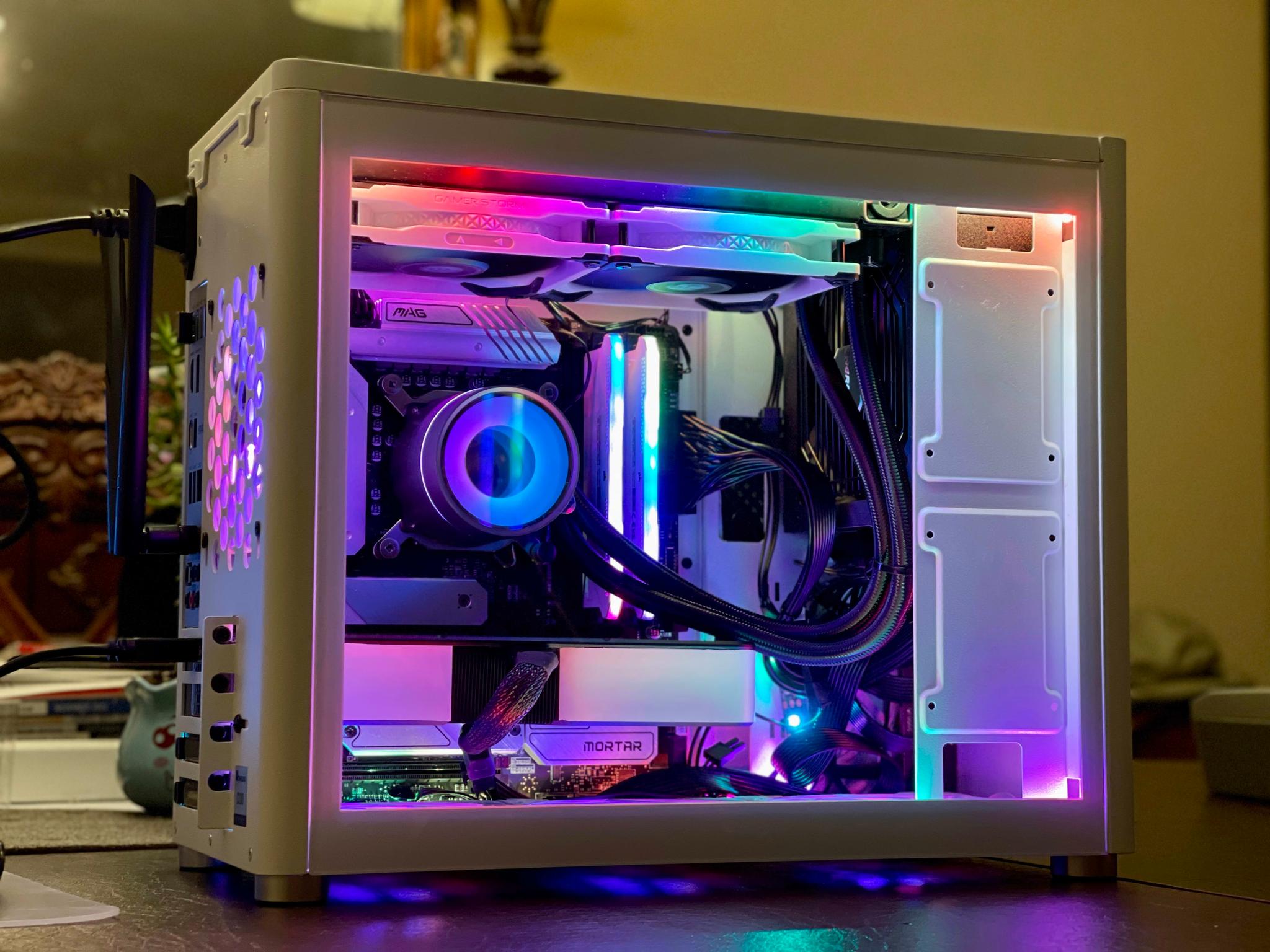 Stay Frosty ❄️ RTX 3070 FE, Intel 12600K, 32GB 3600, 1TB nvMe, MAG Mortar, Wifi 6