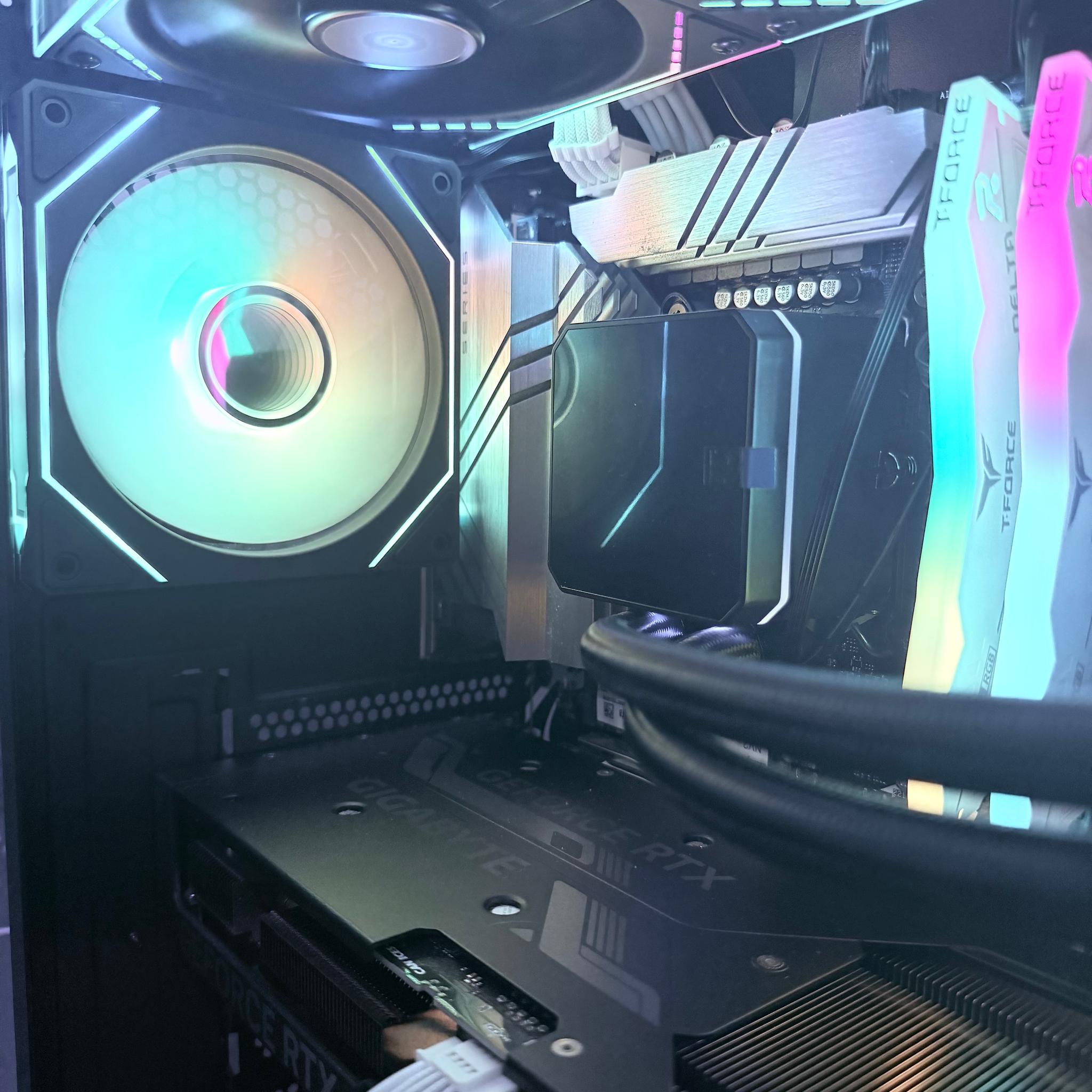 ⚫️"Aurora Rift"🌈 | 1440p Gaming | RTX 4070 Super | i9 12900K | 32B DDR5 | 3TB Storage | Free Ship