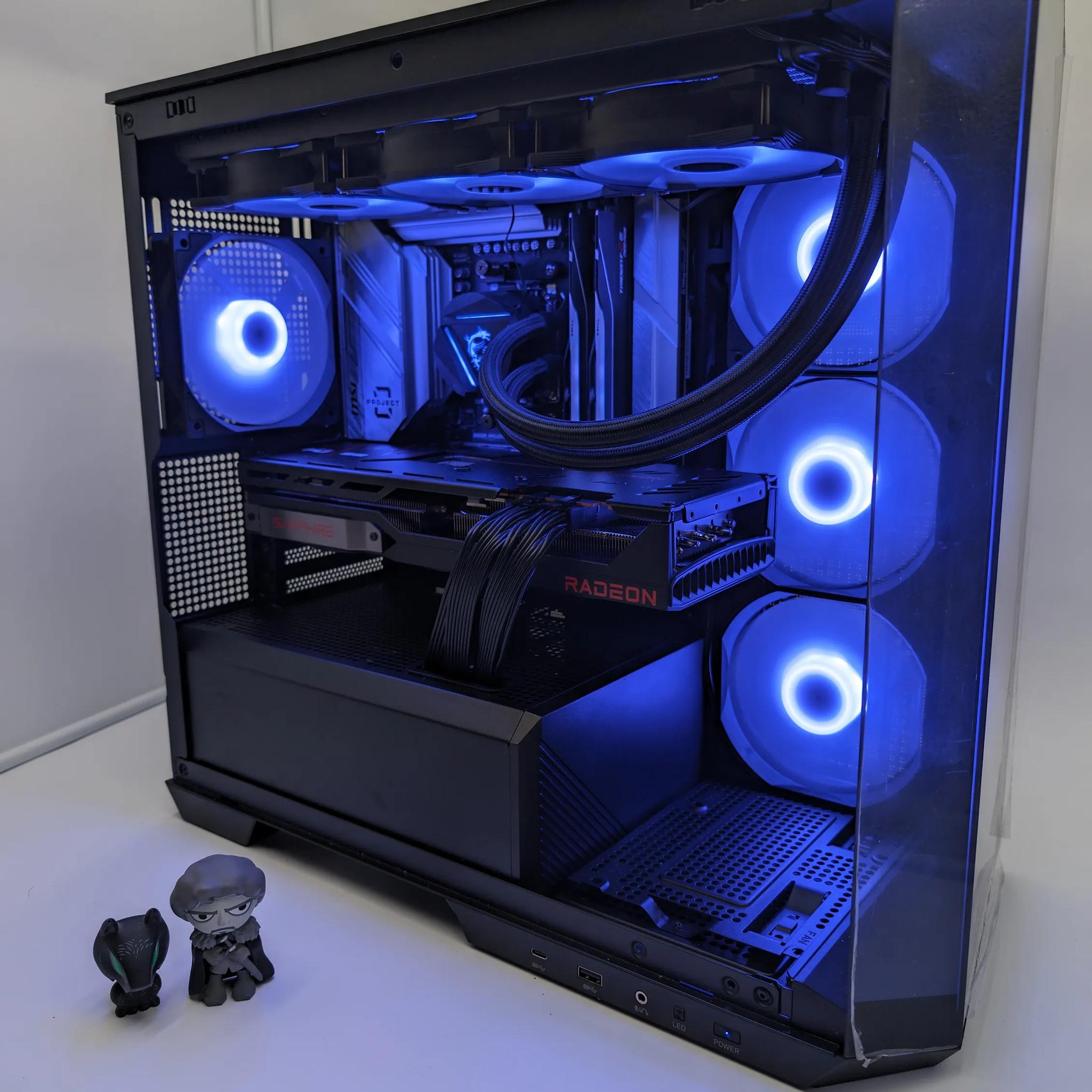 🟥 RUBY ZERO 🟥 MSI Project Zero - AMD Ryzen 7600x - AMD 7900 XT - 32GB DDR5 - 1TB - 1440p/4k System