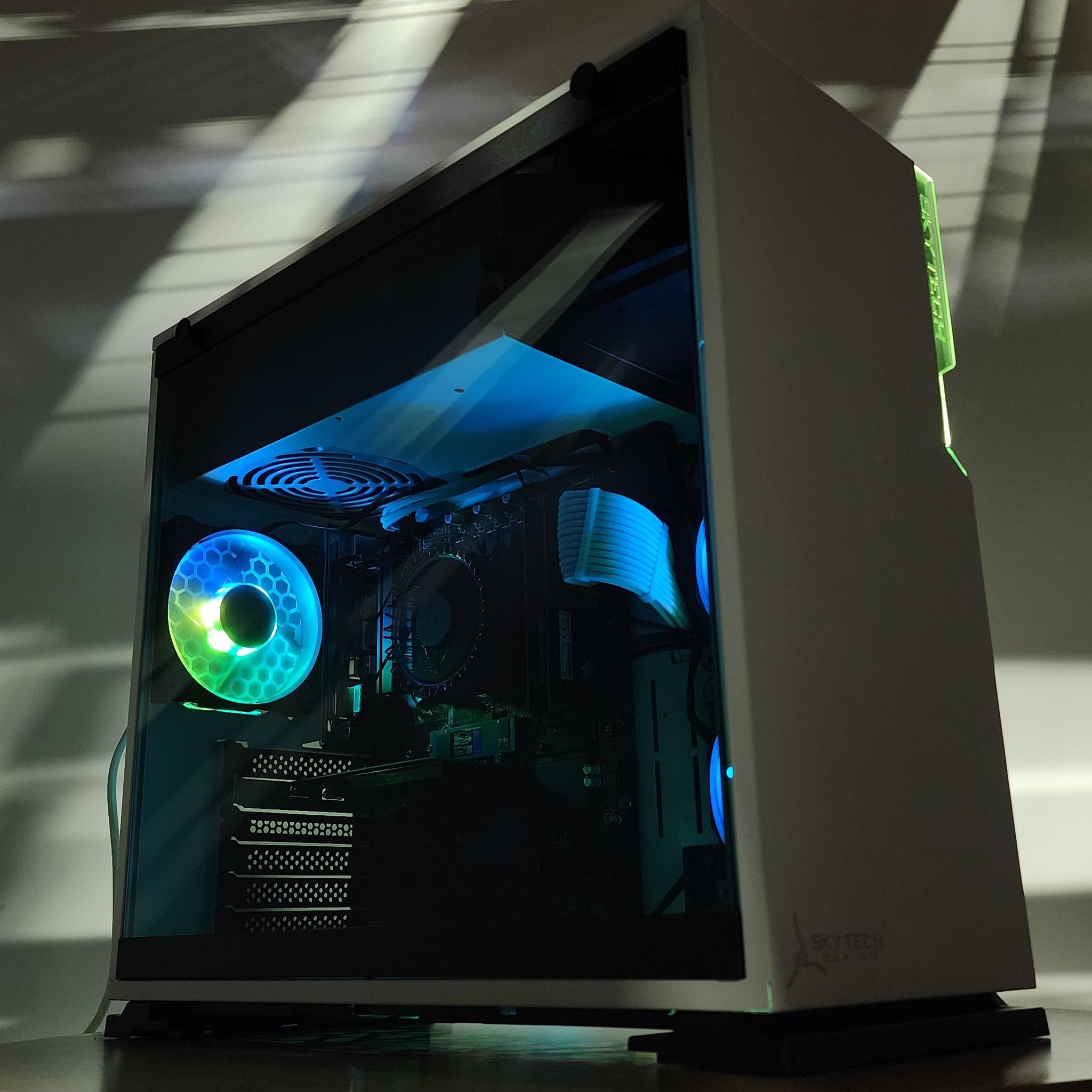 Gaming PC i3-13100F 16GB RAM 512GB SSD GT 1030 2GB Windows 11 Computer