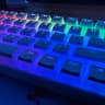 Wireless RGB Custom Keyboard - Kalih White switches, Hotswappable, USB-C, XVX Pudding Keycaps