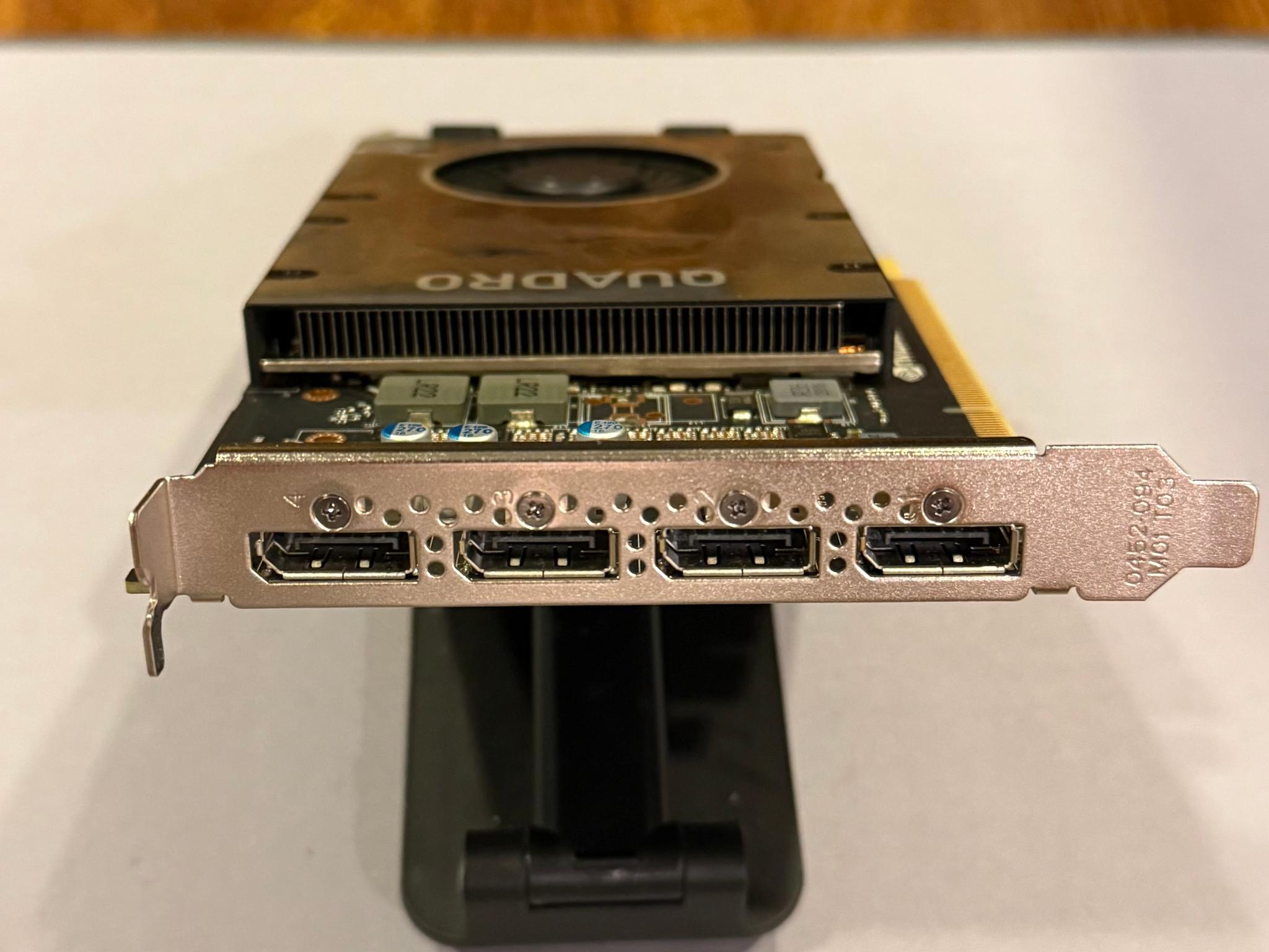 Tested PNY NVIDIA Quadro P2200 5GB GDDR5X 4x DisplayPort GPU Graphics Card