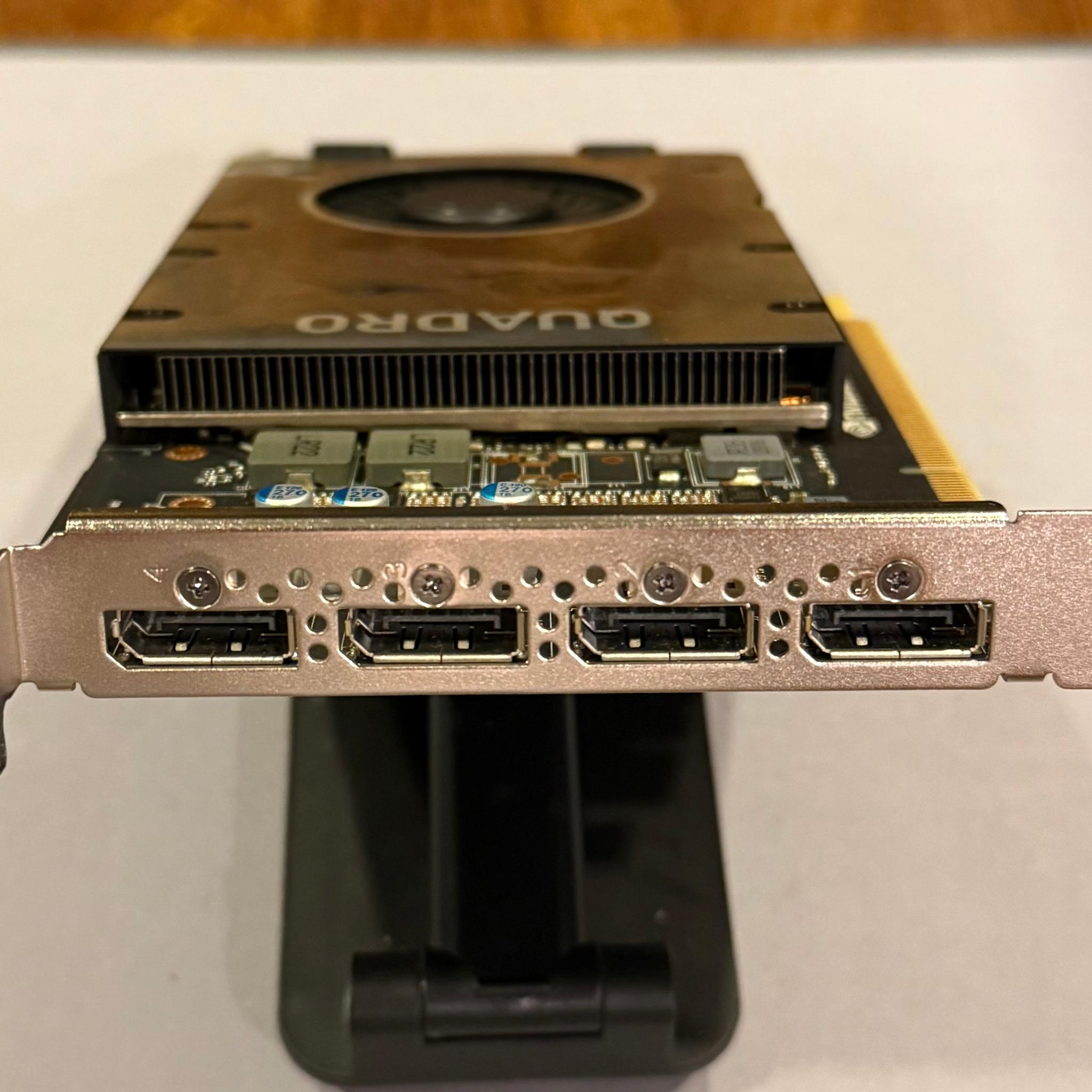 Tested PNY NVIDIA Quadro P2200 5GB GDDR5X 4x DisplayPort GPU Graphics Card