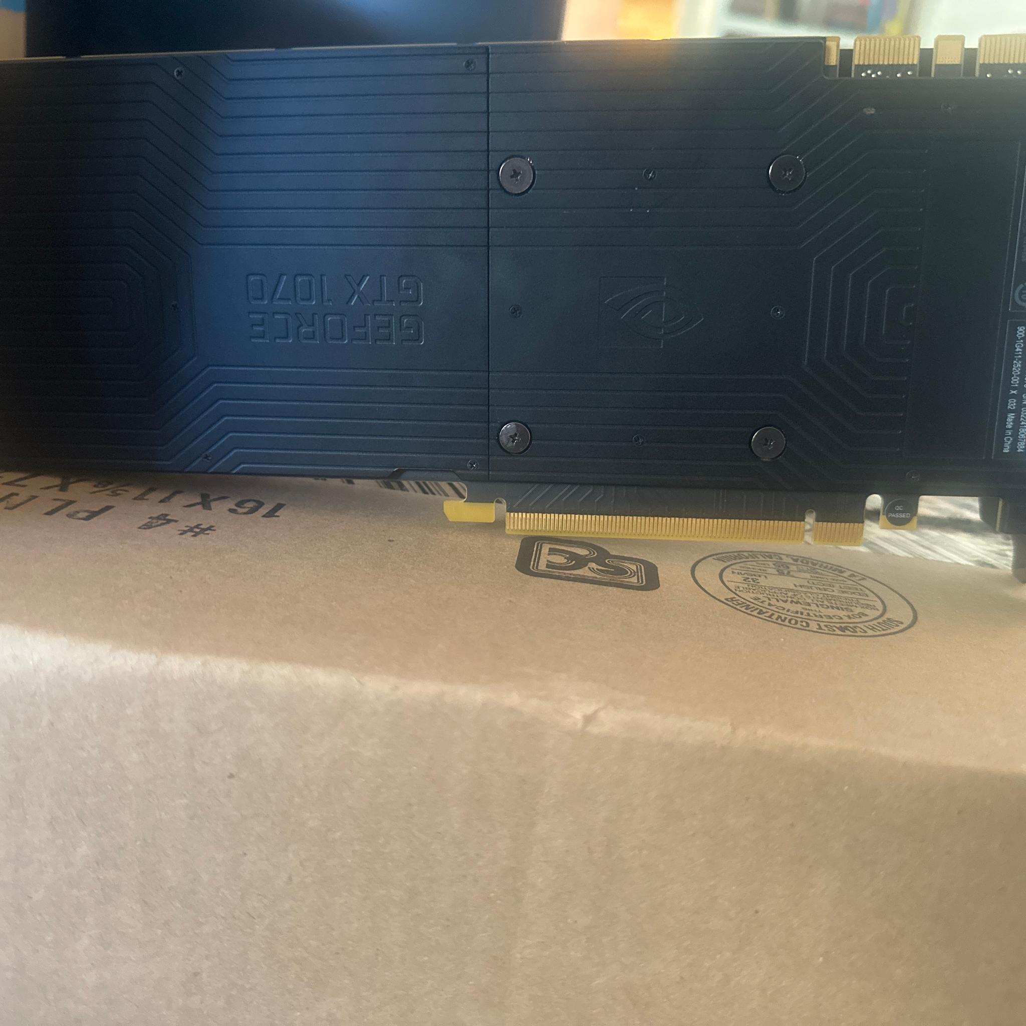 NVIDIA GTX 1070 FOUNDERS EDITION