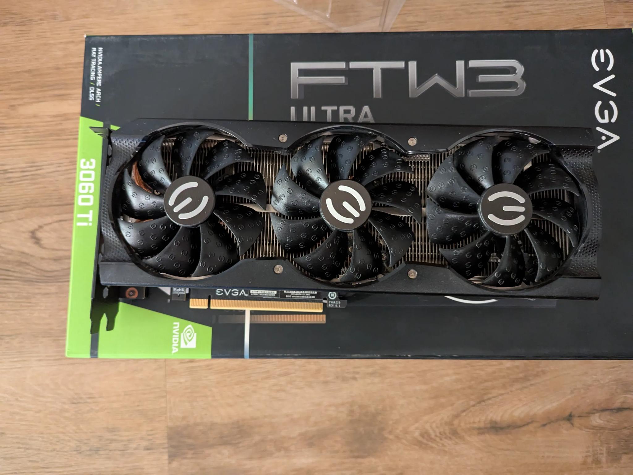 EVGA RTX 3060 Ti FTW3 ULTRA