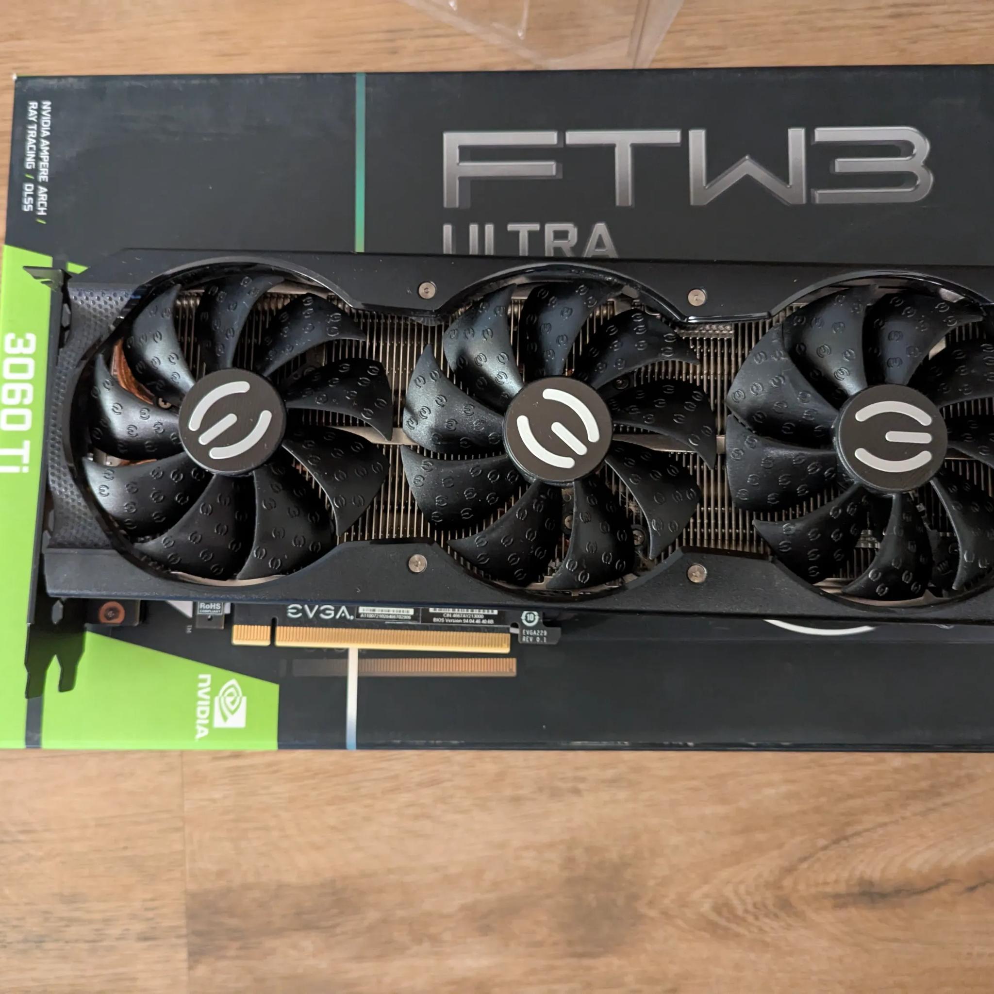 EVGA RTX 3060 Ti FTW3 ULTRA