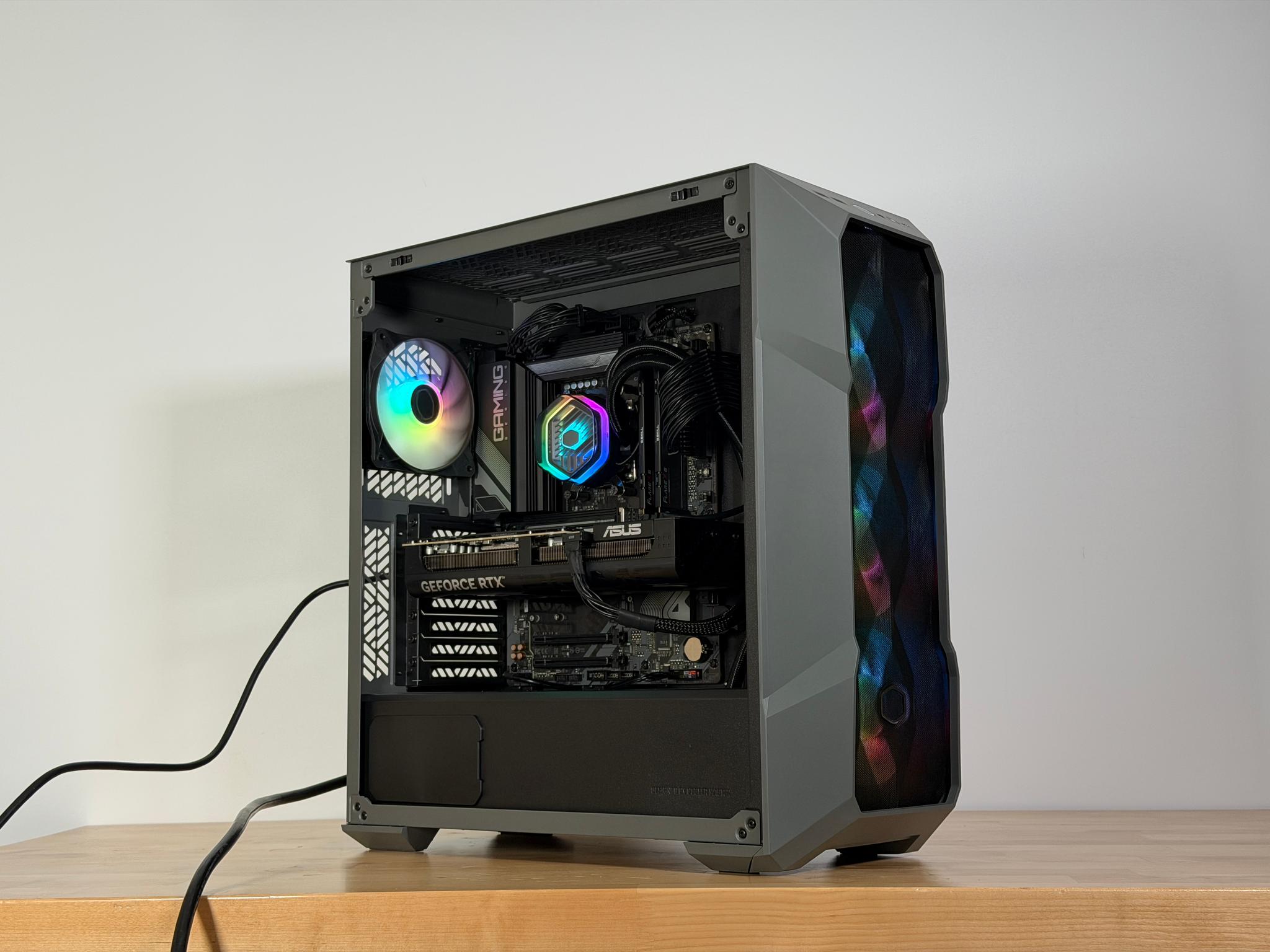 RTX 5070ti Ryzen 7 7800x3d Gaming PC