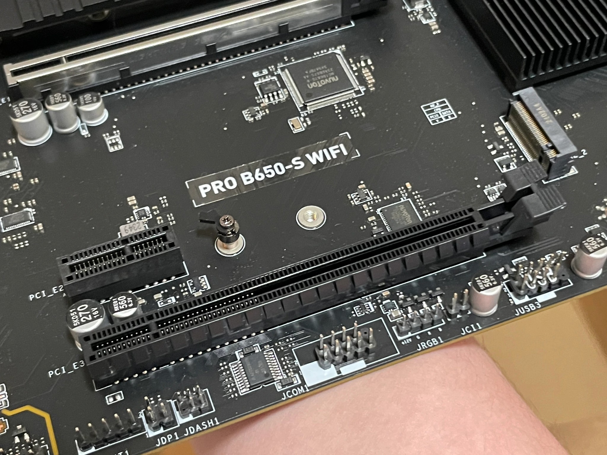 MSI PRO B650-S WiFi AM5 Motherboard