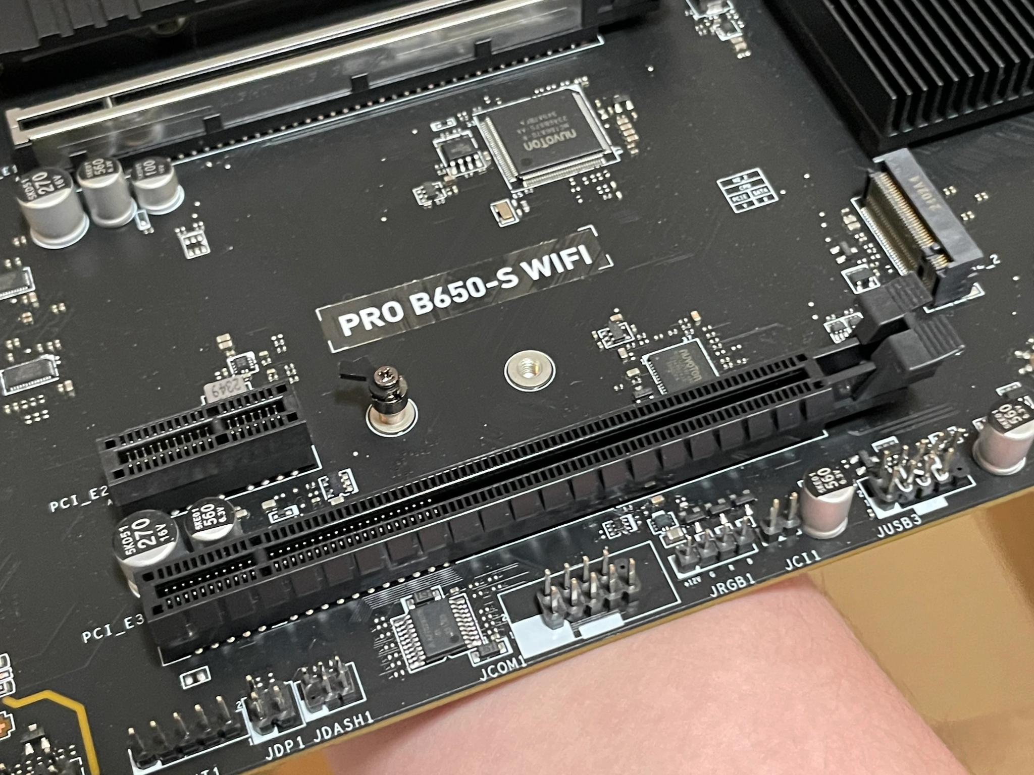 MSI PRO B650-S WiFi AM5 Motherboard