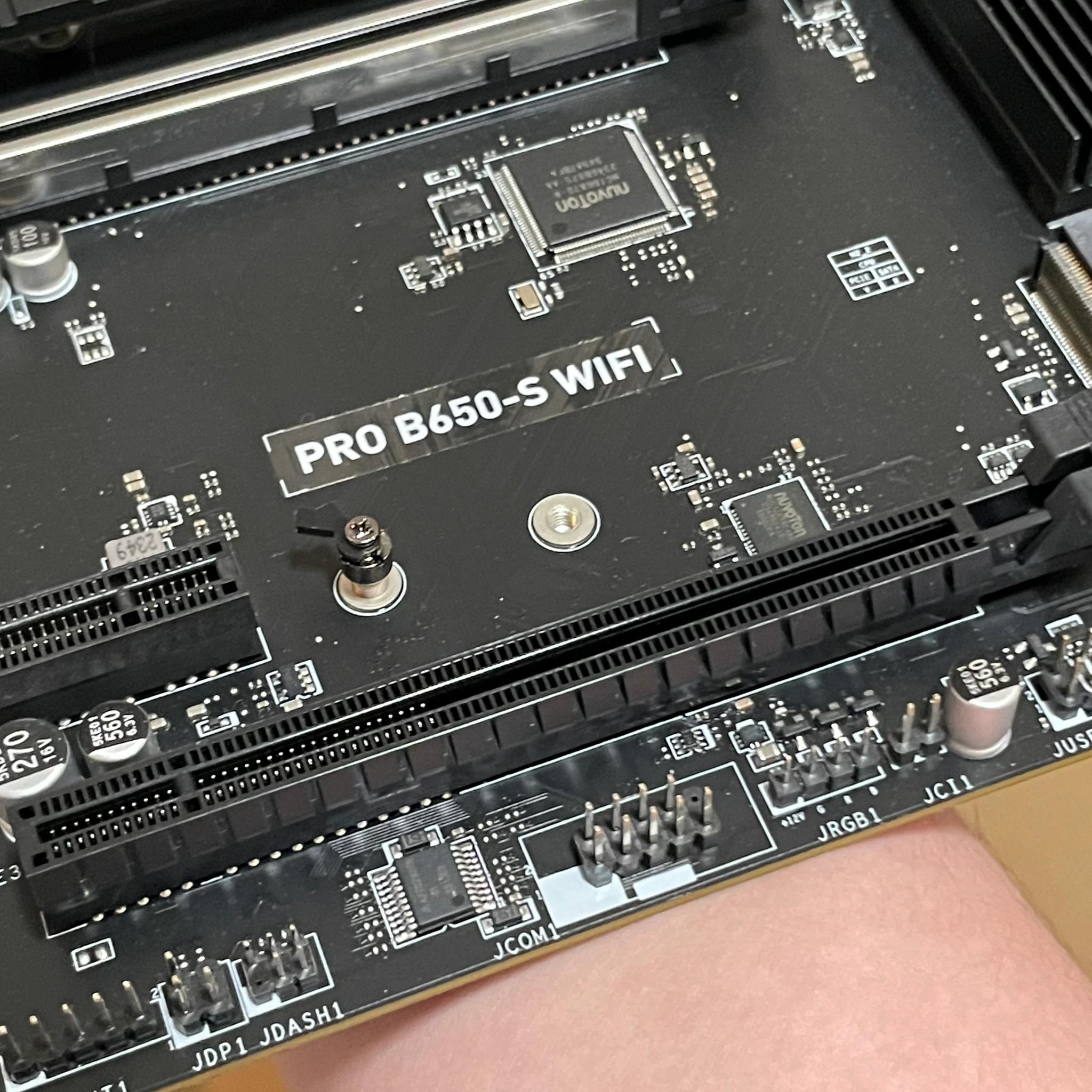 MSI PRO B650-S WiFi AM5 Motherboard