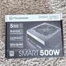 Thermaltake Smart 500W Power Supply — 80 Plus, Braided Cables