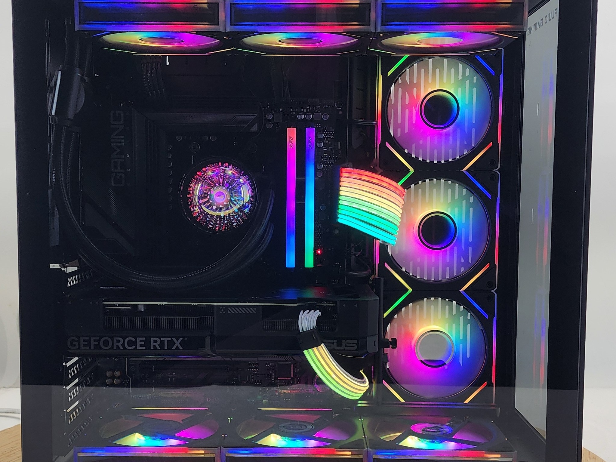 Gaming PC Ryzen 7 7700X 32GB RAM 1TB SSD RTX 4070 12GB Windows 11 Computer