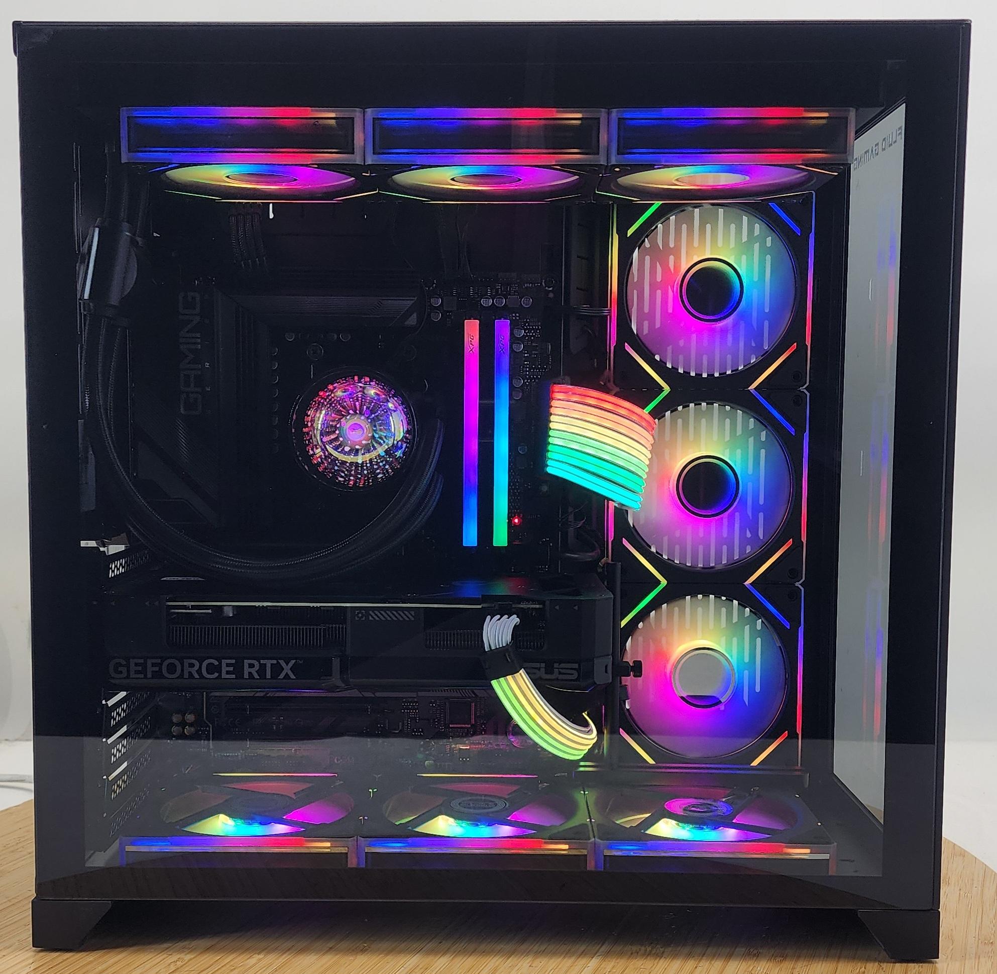Gaming PC Ryzen 7 7700X 32GB RAM 1TB SSD RTX 4070 12GB Windows 11 Computer
