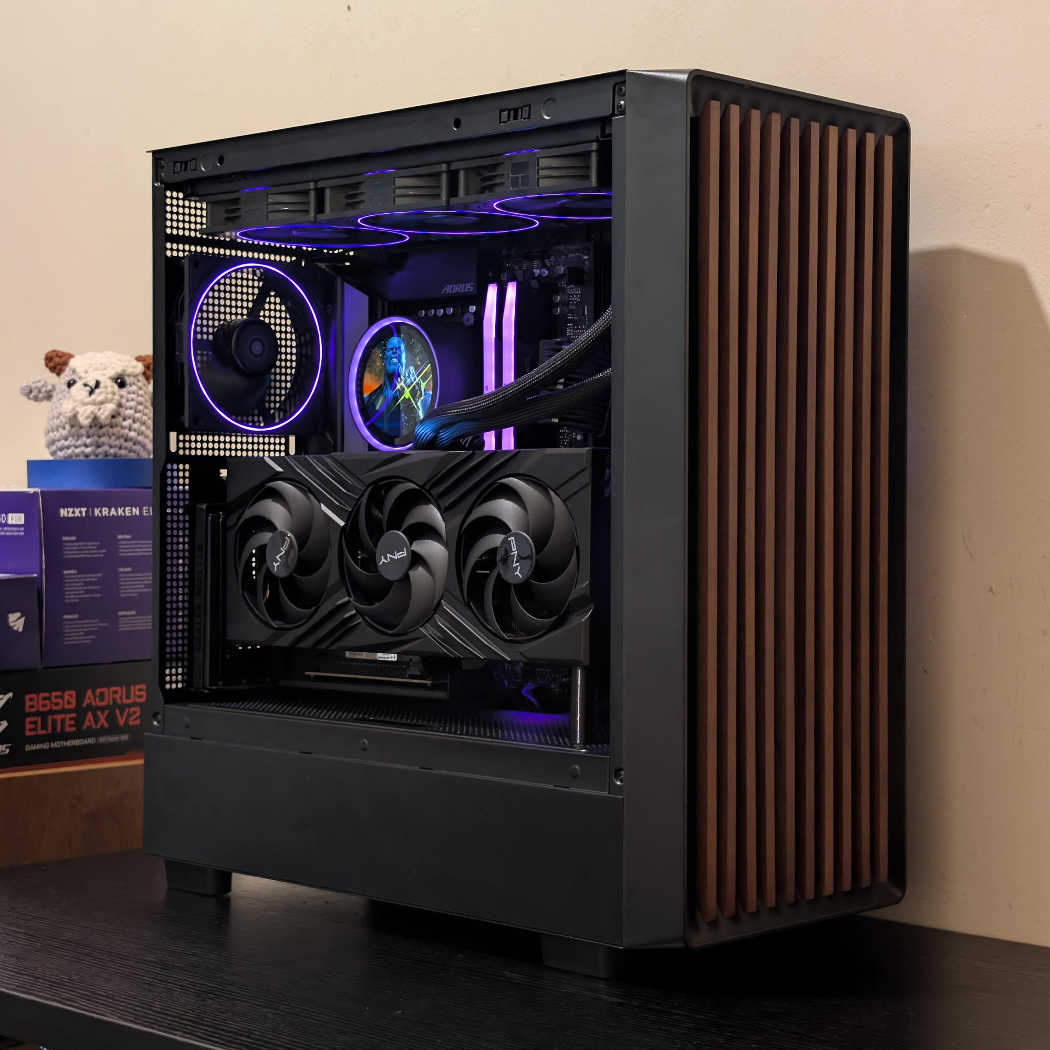 ⚫🪵4K Gaming Beast | RTX 4080 Super | Ryzen 7 7800X3D | 2TB SSD | 64GB RAM | WiFi 6 & Bluetooth🪵⚫
