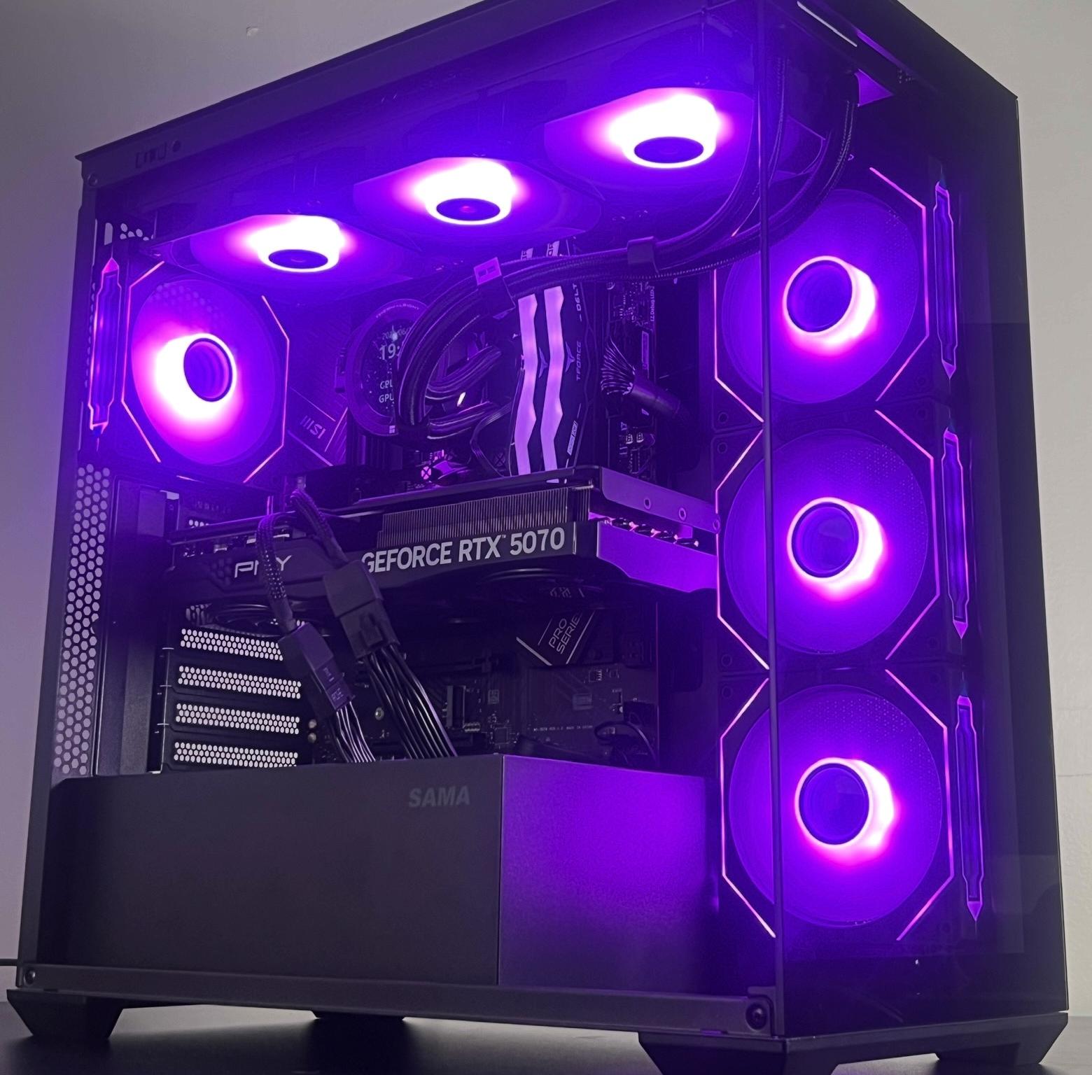 Brand New | 5070 | 7800X3D | 32GB DDR5 | 2TB NVME | LCD Screen | 360MM AIO