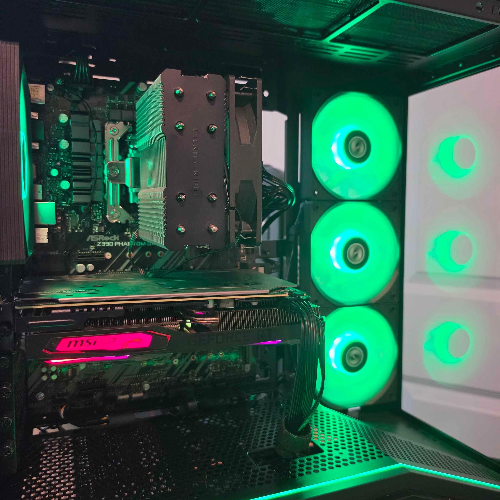 GeForce RTX 2060 Super Custom Gaming PC - Core i7-9700, 16GB RAM, 256GB SSD
