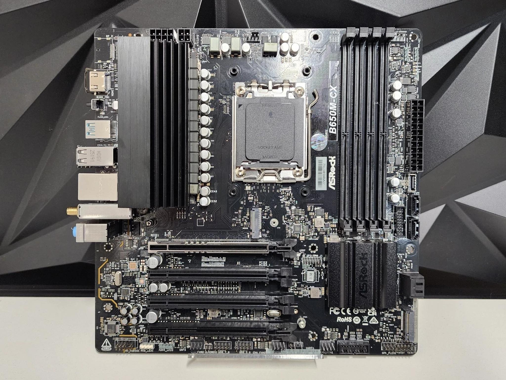 ASRock B650M-CX REV 2.0 WIFI AM5 DDR5 MATX Motherboard