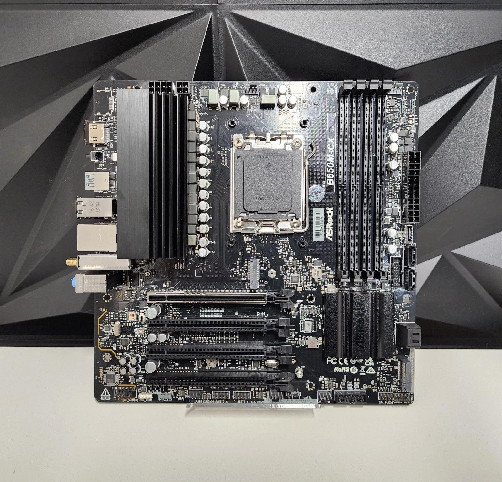 ASRock B650M-CX REV 2.0 WIFI AM5 DDR5 MATX Motherboard