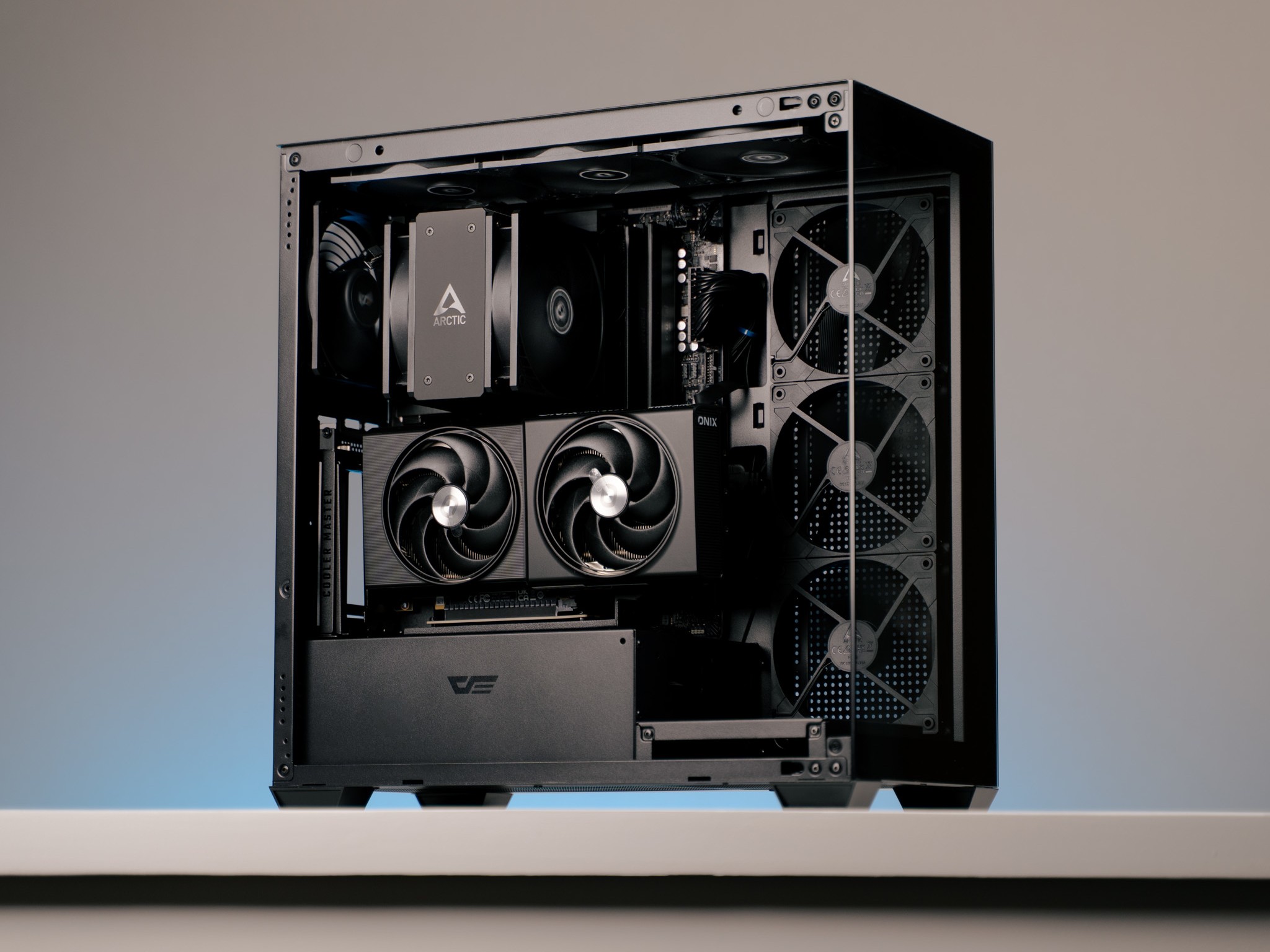 “Darkerform” Intel Arc B580 Intel Core i5 14600K 1TB 32GB Windows 11 Gaming PC Powerhouse