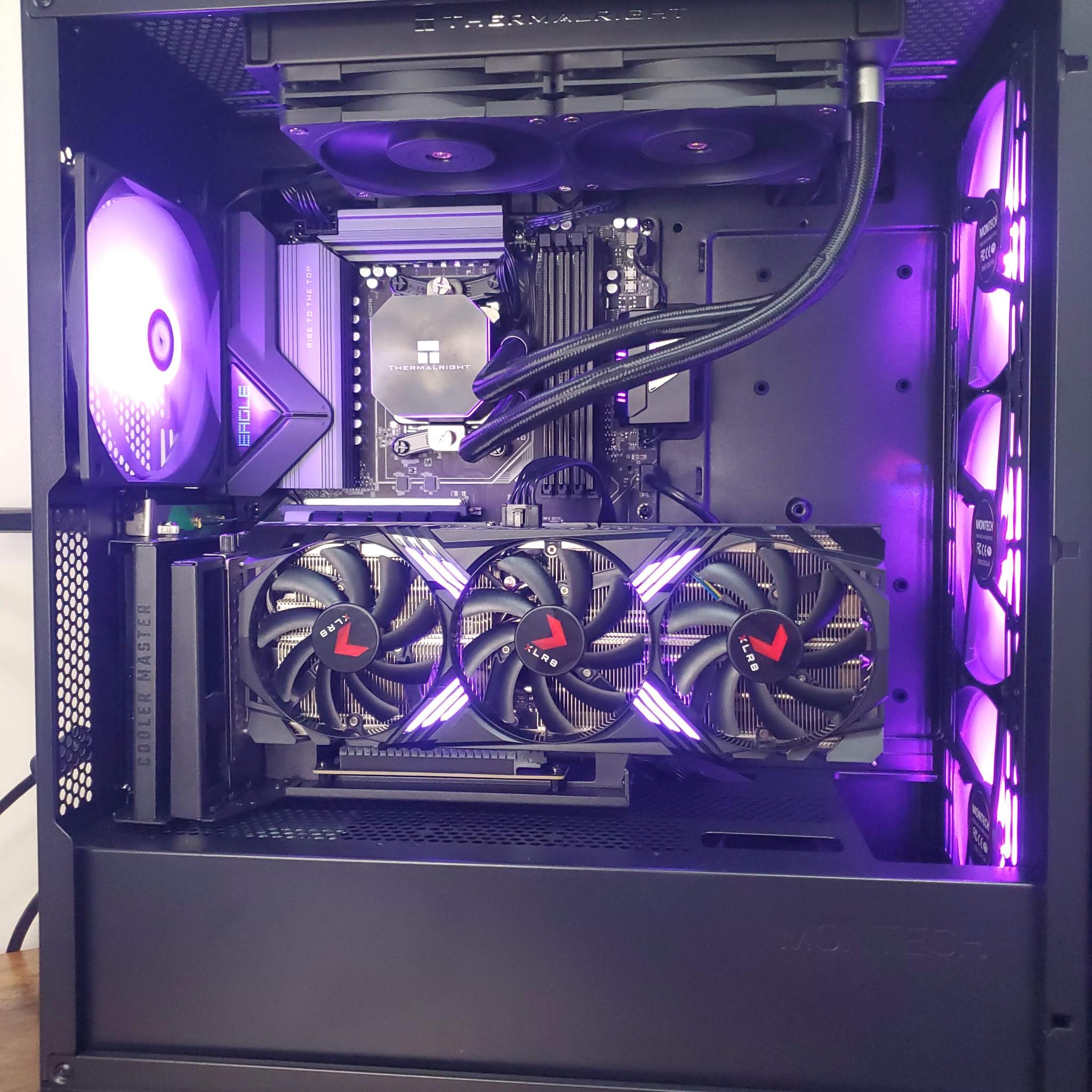 ⚡ Violet Vortex: Ryzen 5 7600X | RTX 4070 | 16GB DDR5 6000 | 1TB NVMe 🚀