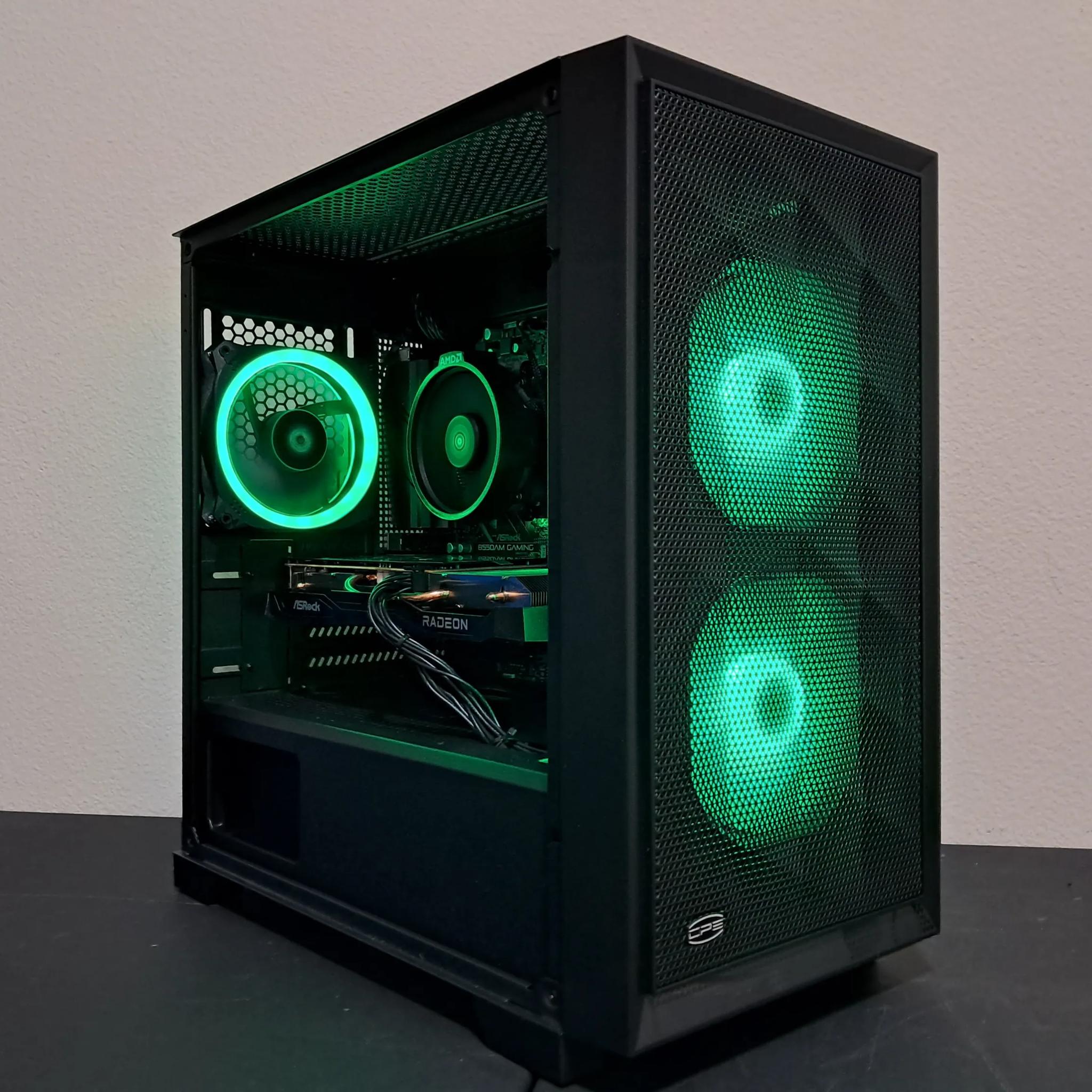 🔴AMD All-In🔴 Full PCIe 4.0 | Radeon RX 6600 | Ryzen 3 3100 (3.6-3.9GHz) | 1TB SSD | 16GB DDR4