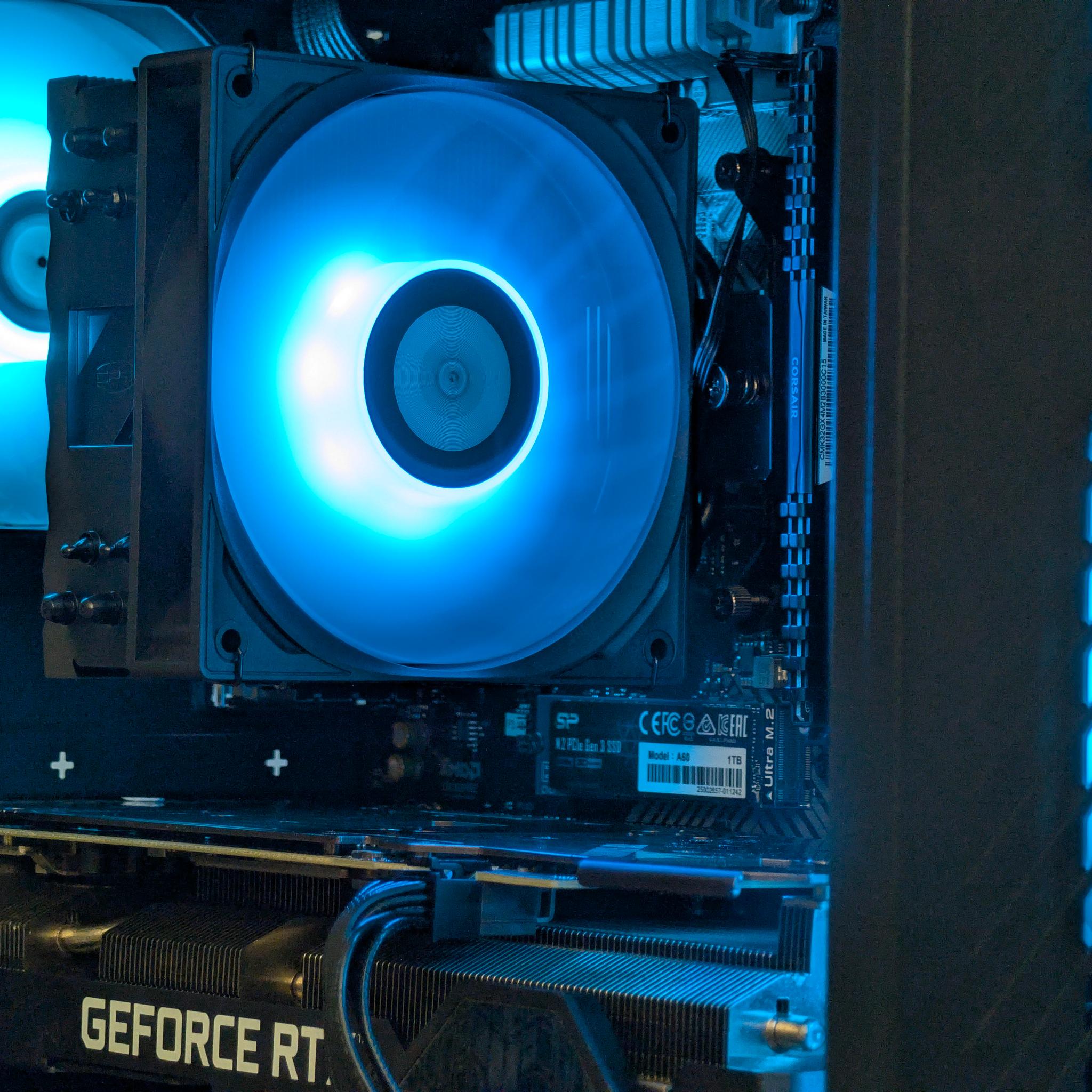 🖤💙Ryzen 7 3700x | RTX 3060TI | 32GB DDR4 | 1TB SSD | Gaming PC💙🖤