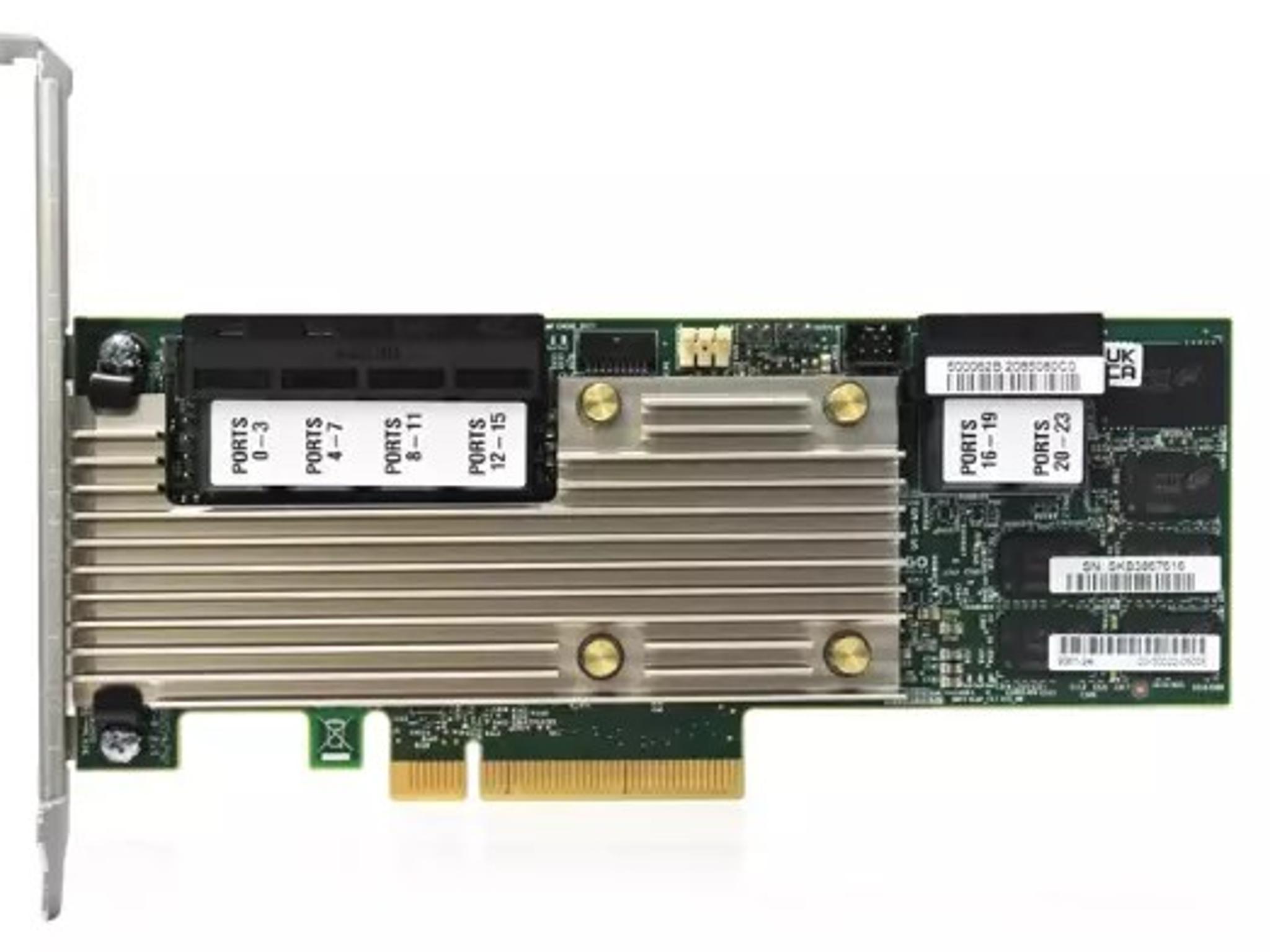 Broadcom LSI 9361-24i MegaRAID 4GB SAS Storage Controller RAID SATA / SAS 12Gb/s