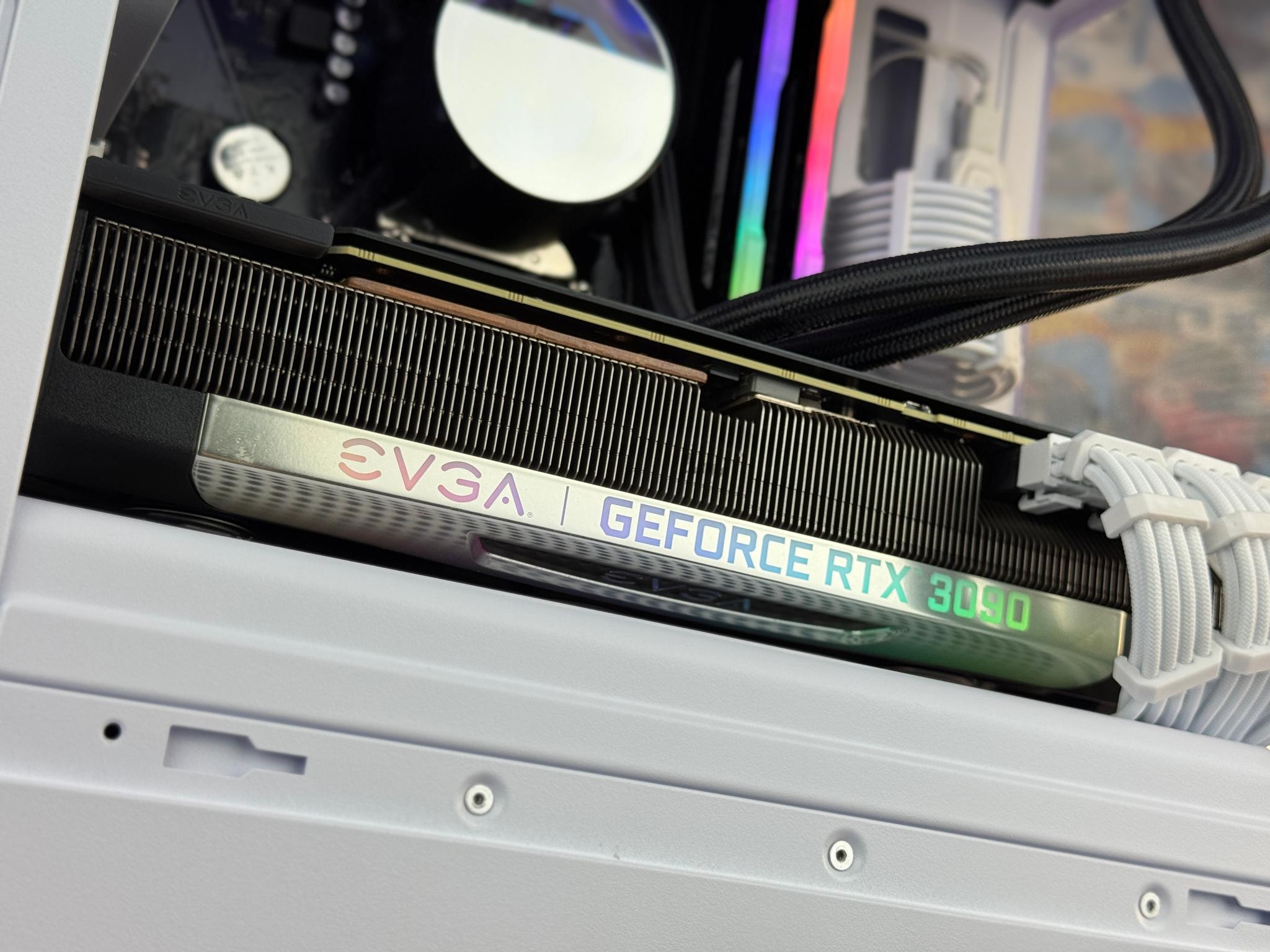 🤍✨ iVORY - RTX 3090 Gaming PC ✨🤍