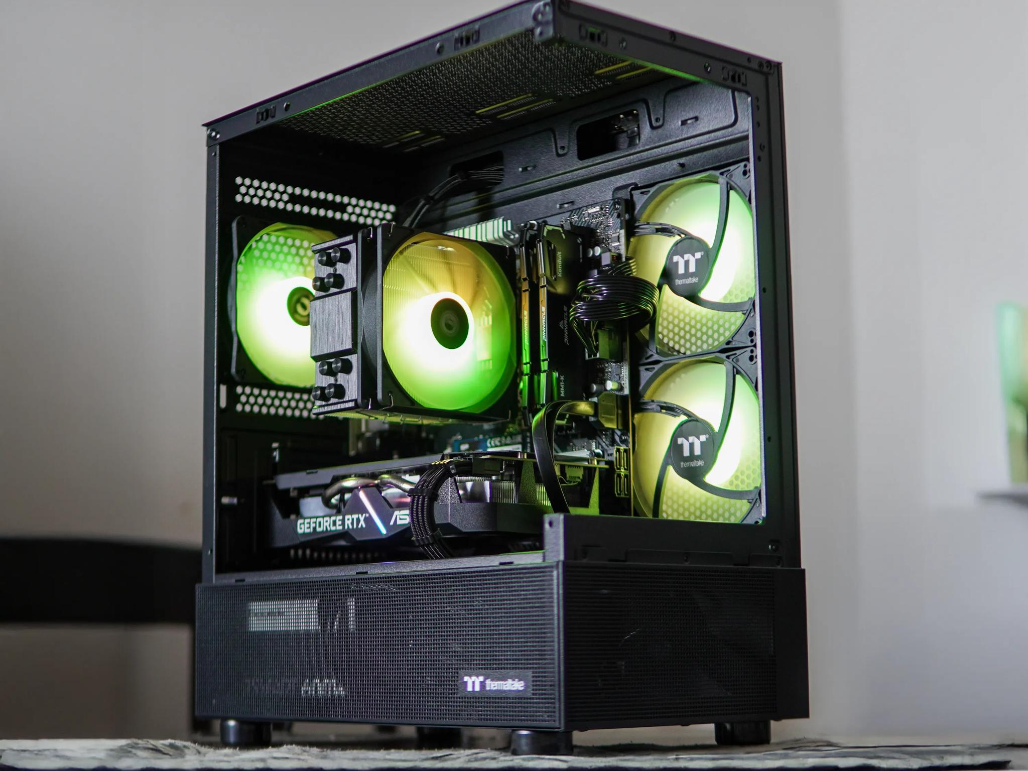 🔥Budget 1080p PC🔥 | RTX 2060 + Ryzen 5 3600 Black Gaming PC | Wifi + BT