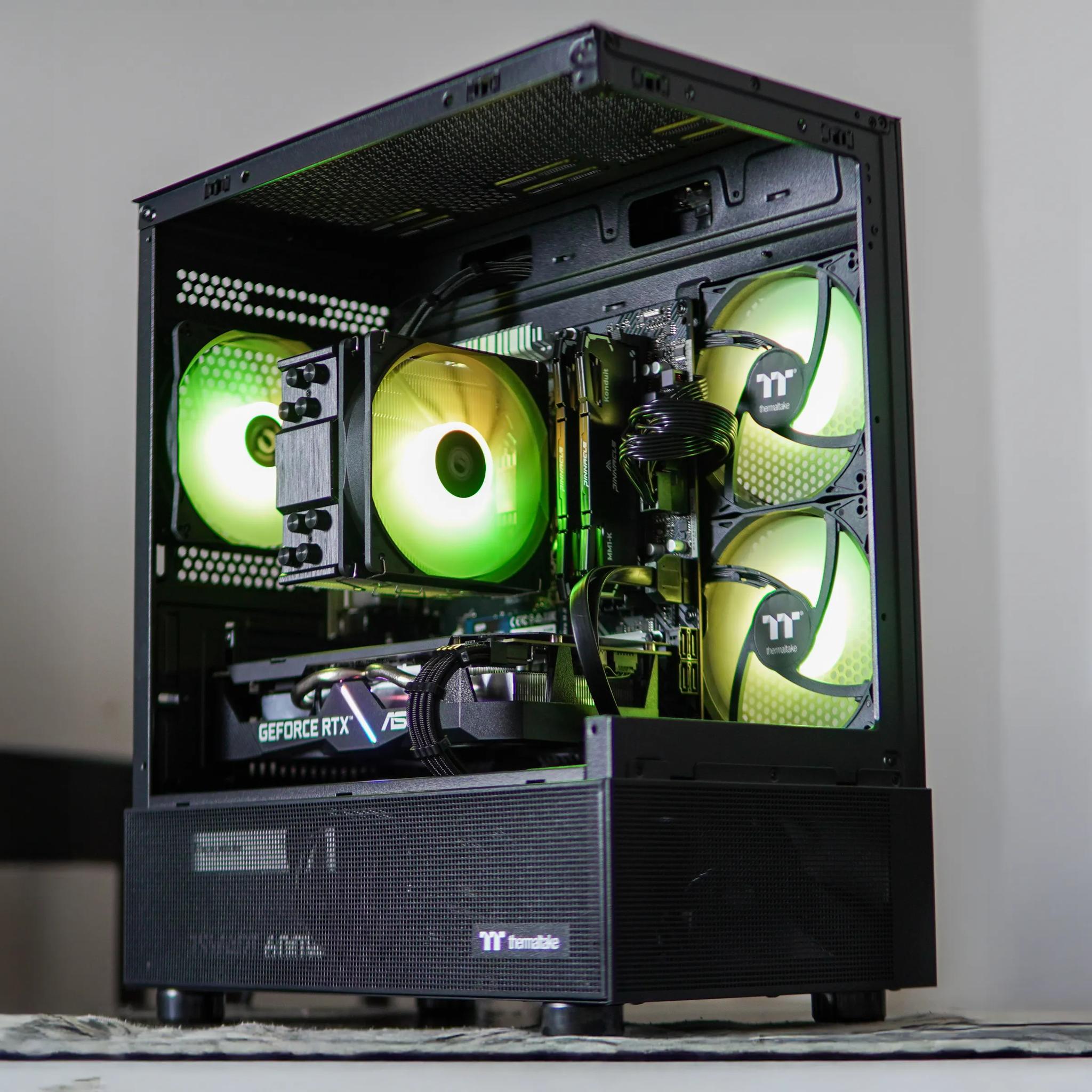 🔥Budget 1080p PC🔥 | RTX 2060 + Ryzen 5 3600 Black Gaming PC | Wifi + BT