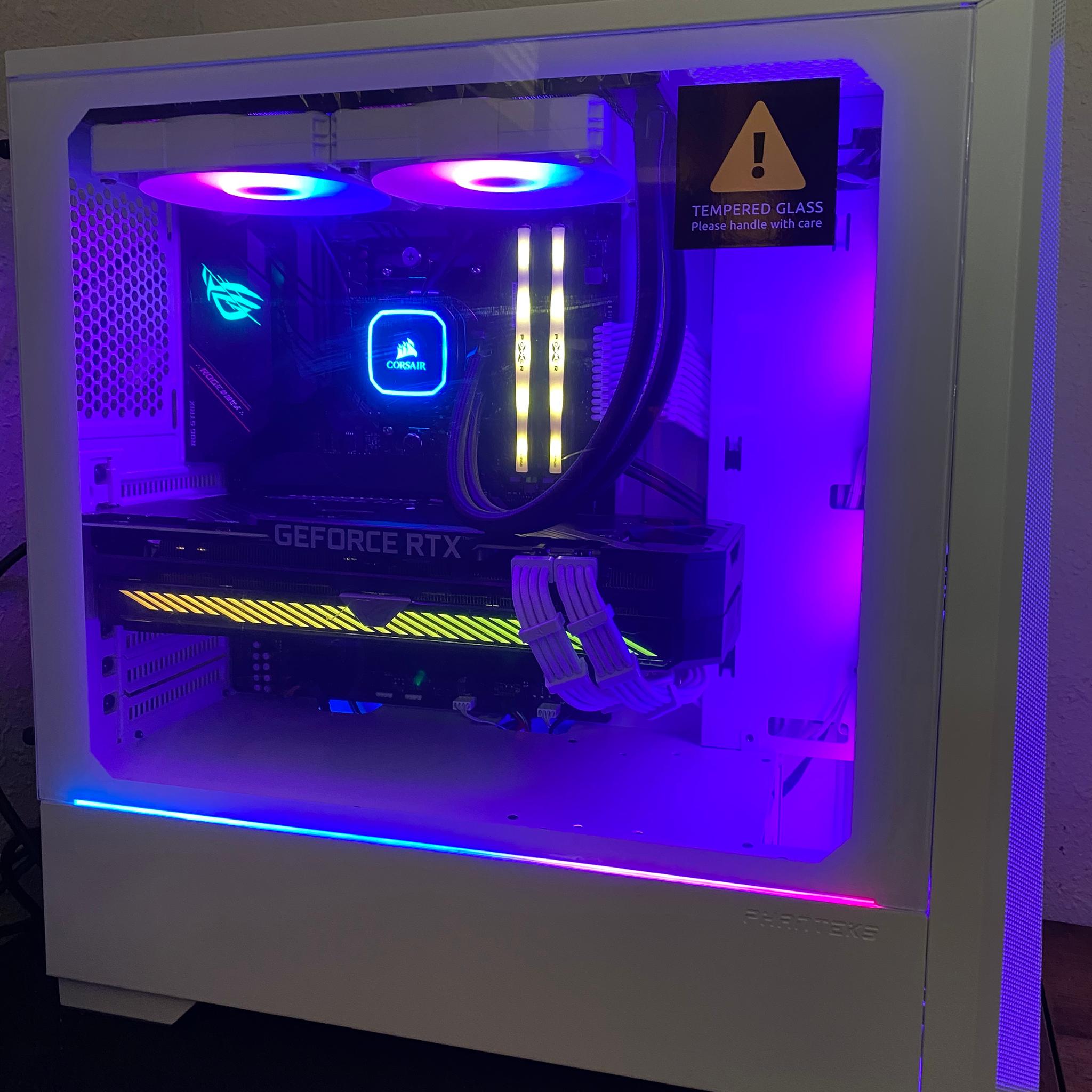 [Diorite II] R7 3700X Strix RTX 3070 32GB RAM 2TB NVME Gaming, Streaming PC