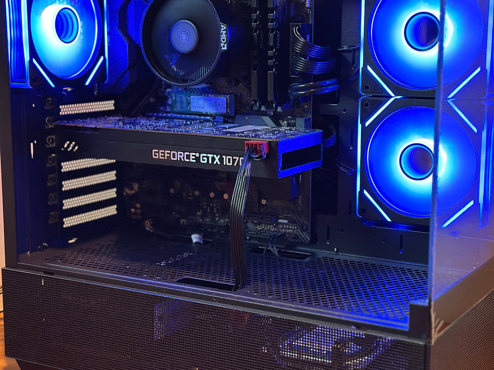GTX 1070 | Ryzen 5 3600 | 16GB DDR4 | 1.12TB | Win 11 | Office 2024 | WiFi | Custom Gaming PC