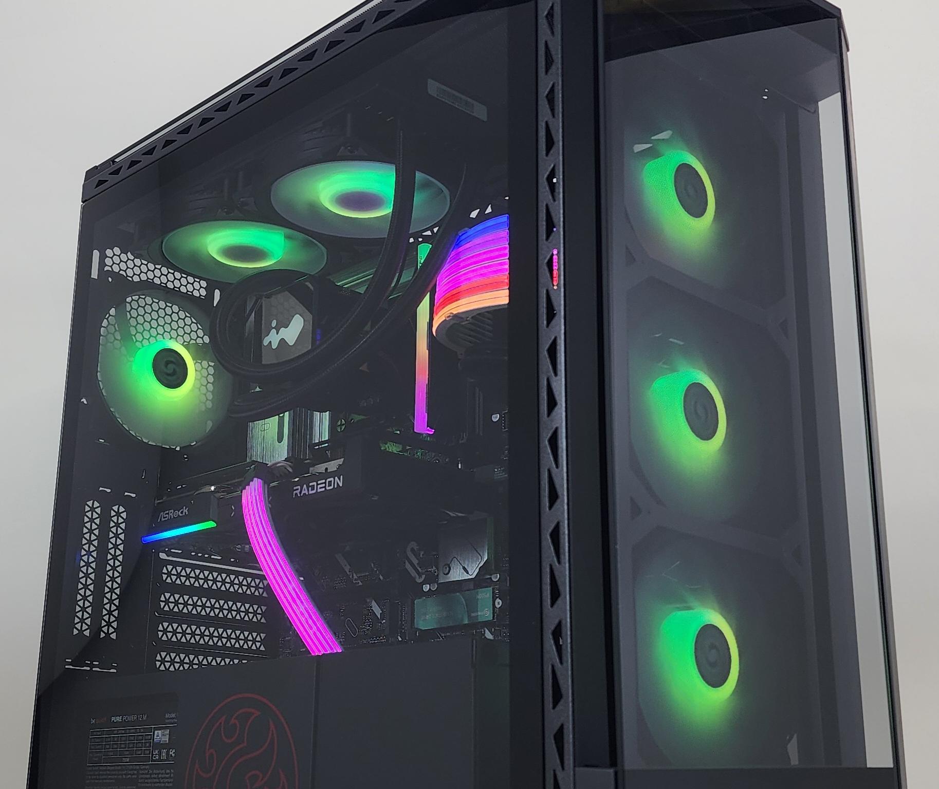 Gaming PC Ultra 5 250KF 16GB RAM 1TB SSD RX 9060 XT 16GB Windows 11 Computer